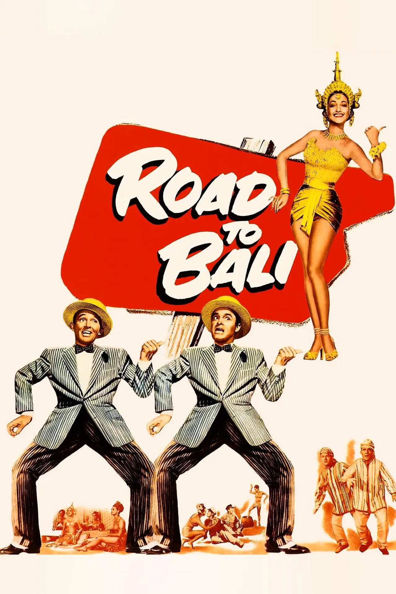 Plakat filmowy "Droga na Bali"