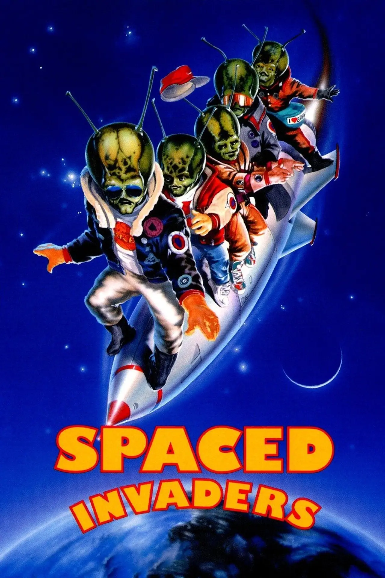 Plakat filmowy "Spaced Invaders"