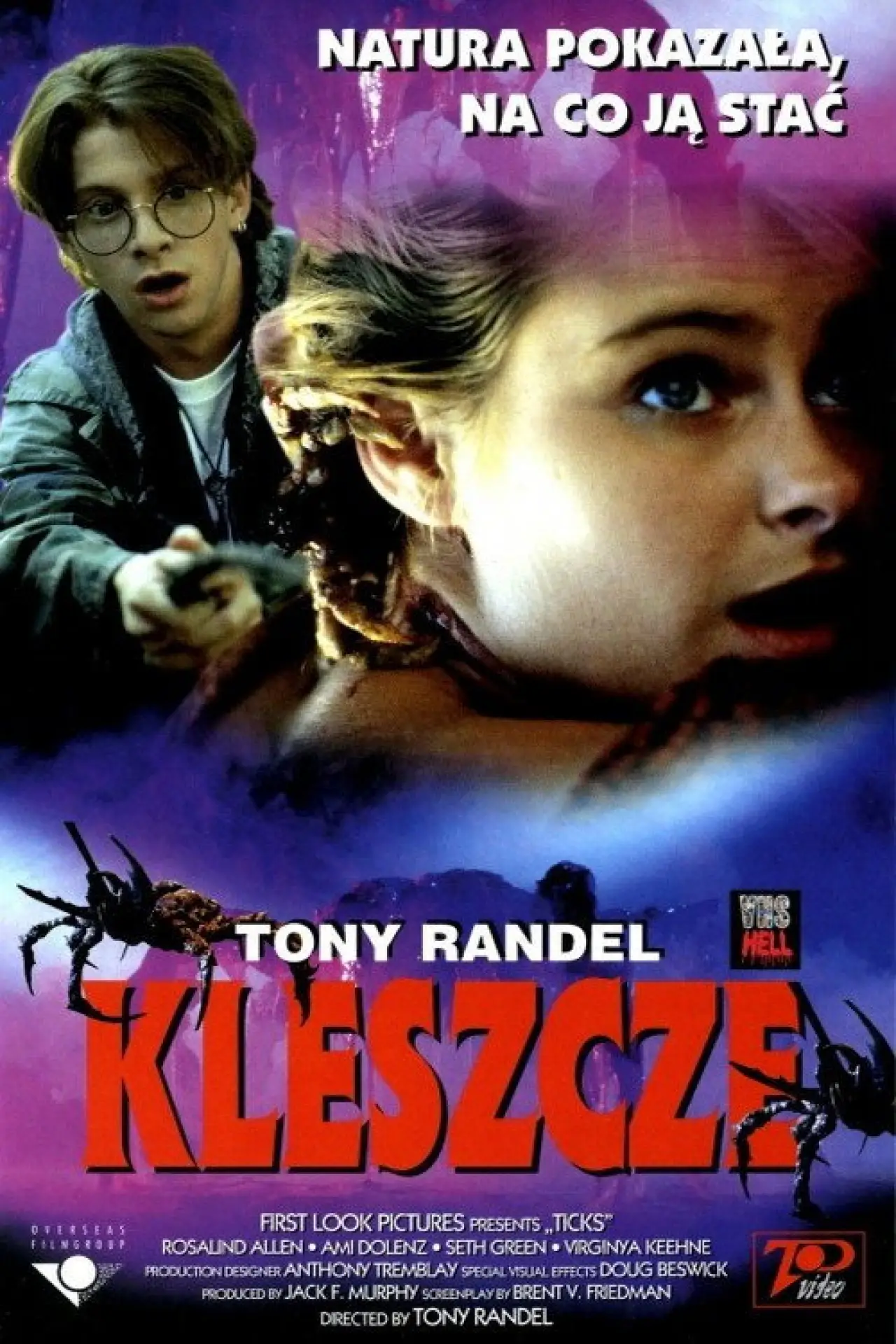 Plakat filmowy "Kleszcze"