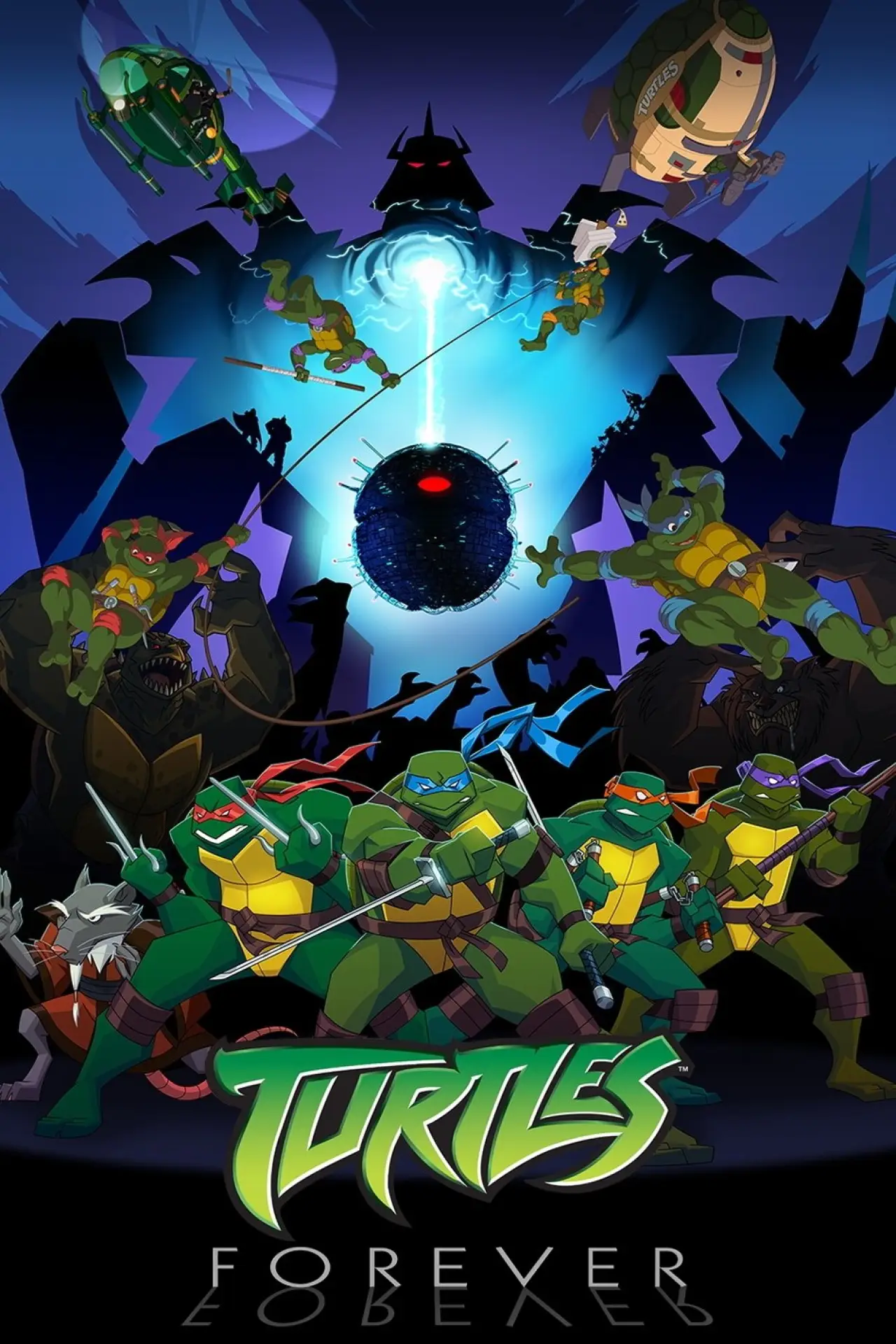 Plakat filmowy "Turtles Forever"