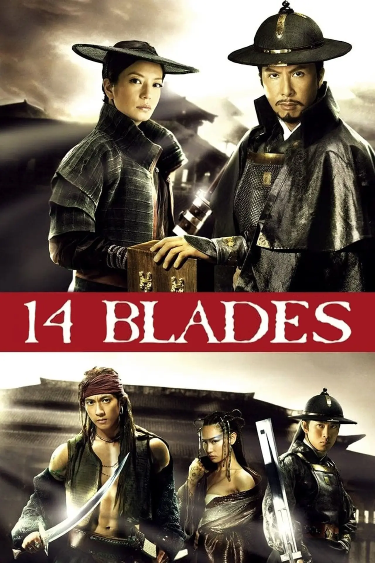 Plakat filmowy "14 Ostrzy"