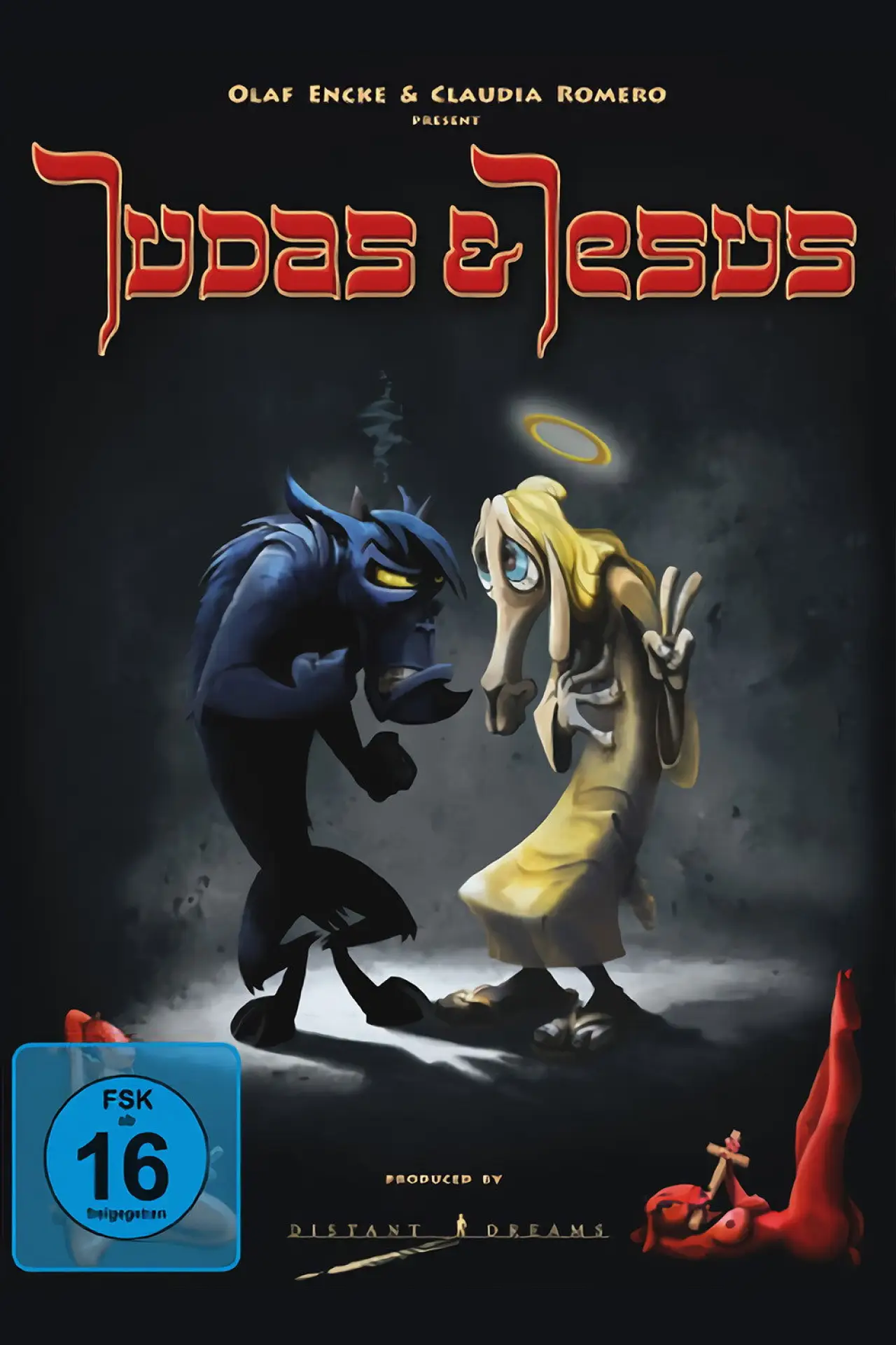 Plakat filmowy "Judas & Jesus"