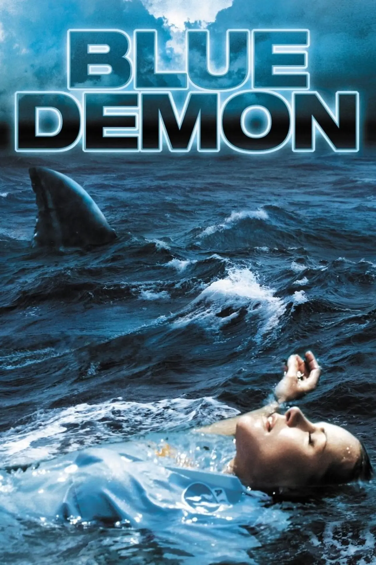 Plakat filmowy "Blue Demon"