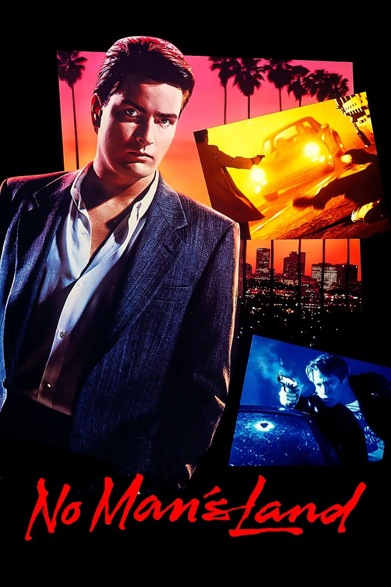 Plakat filmowy "Ziemia poza prawem"