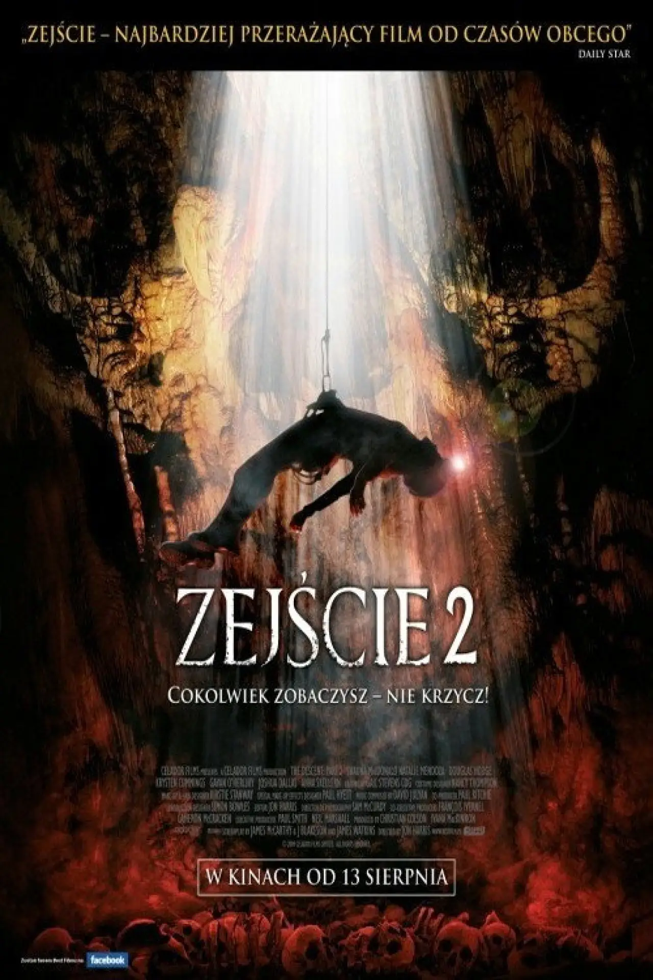 Plakat filmowy "Zejście 2"