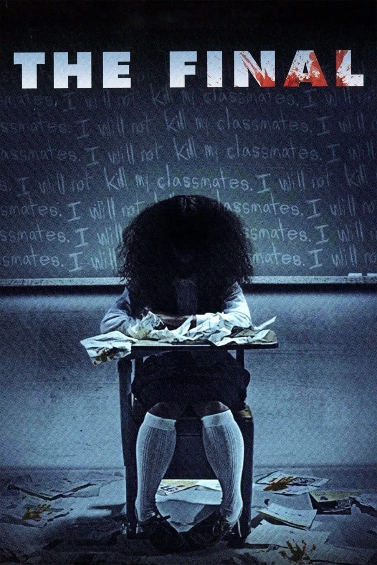 Plakat filmowy "Krwawy test"