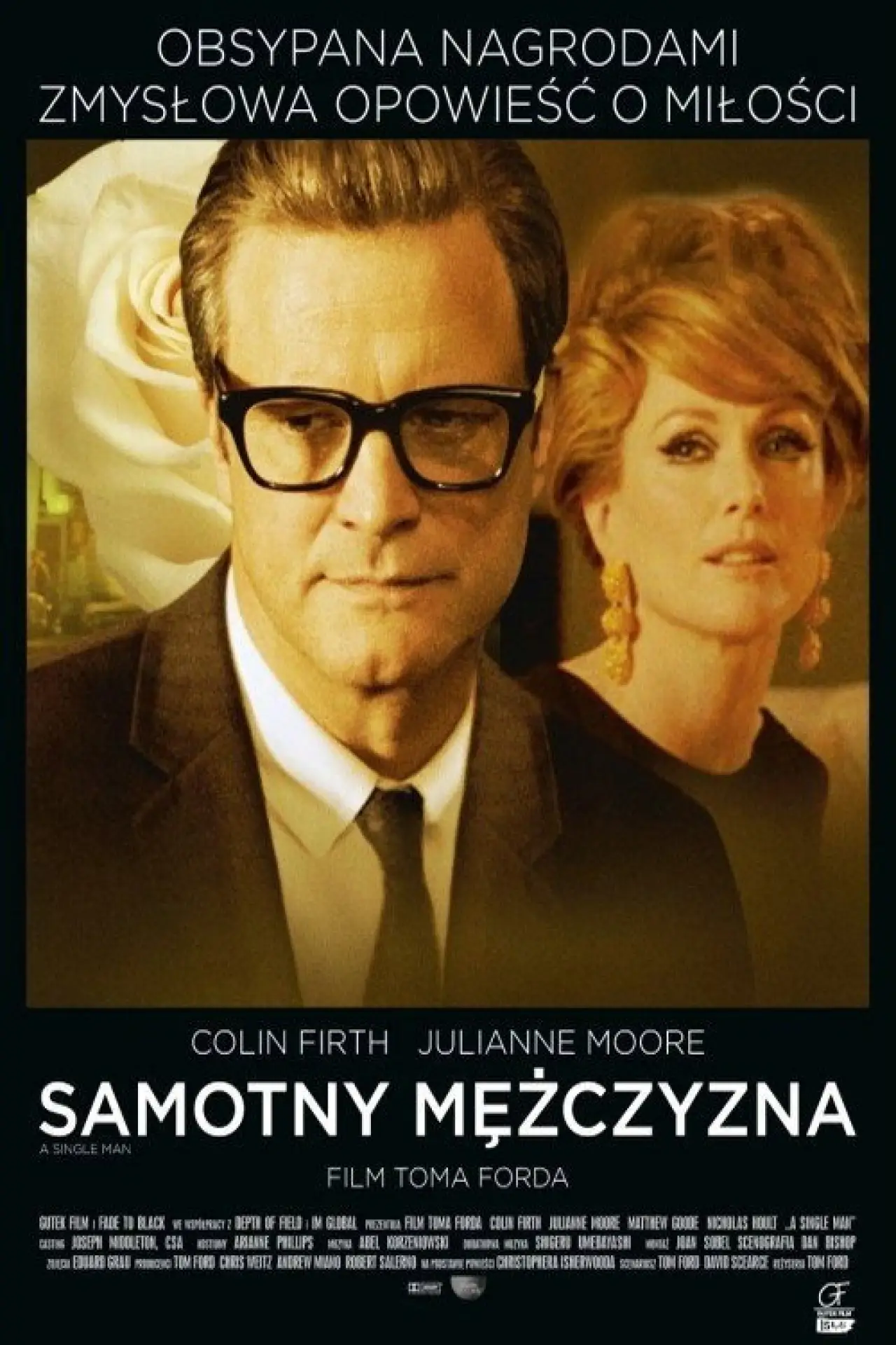 Plakat filmowy "Samotny mężczyzna"