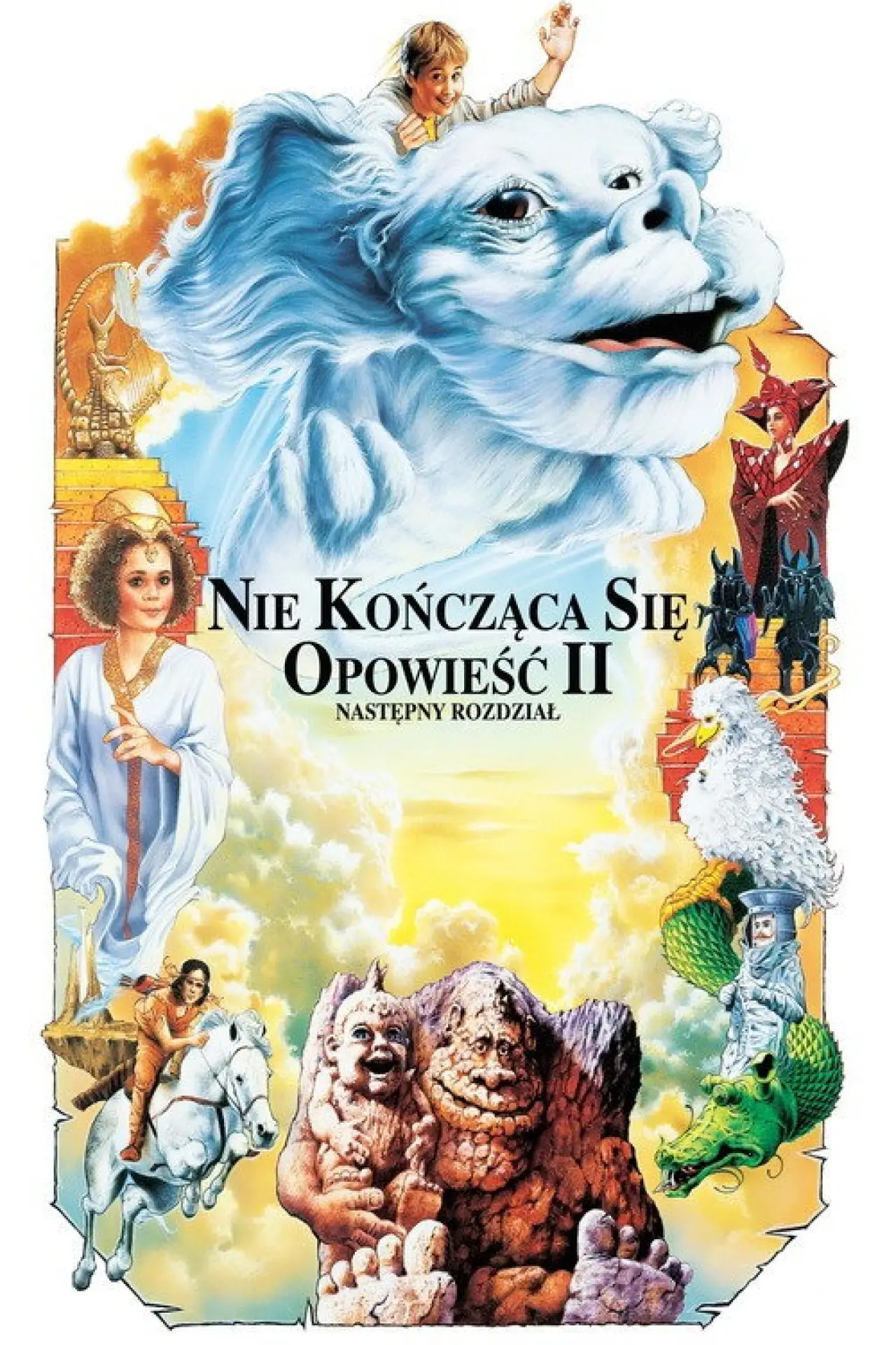 Plakat filmowy "Niekończąca się Opowieść II: Następny Rozdział"