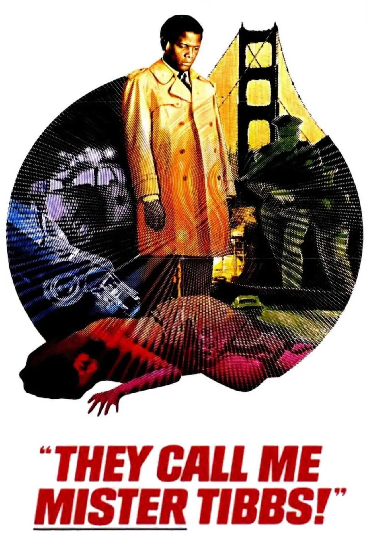 Plakat filmowy "Nazywam się Tibbs!"