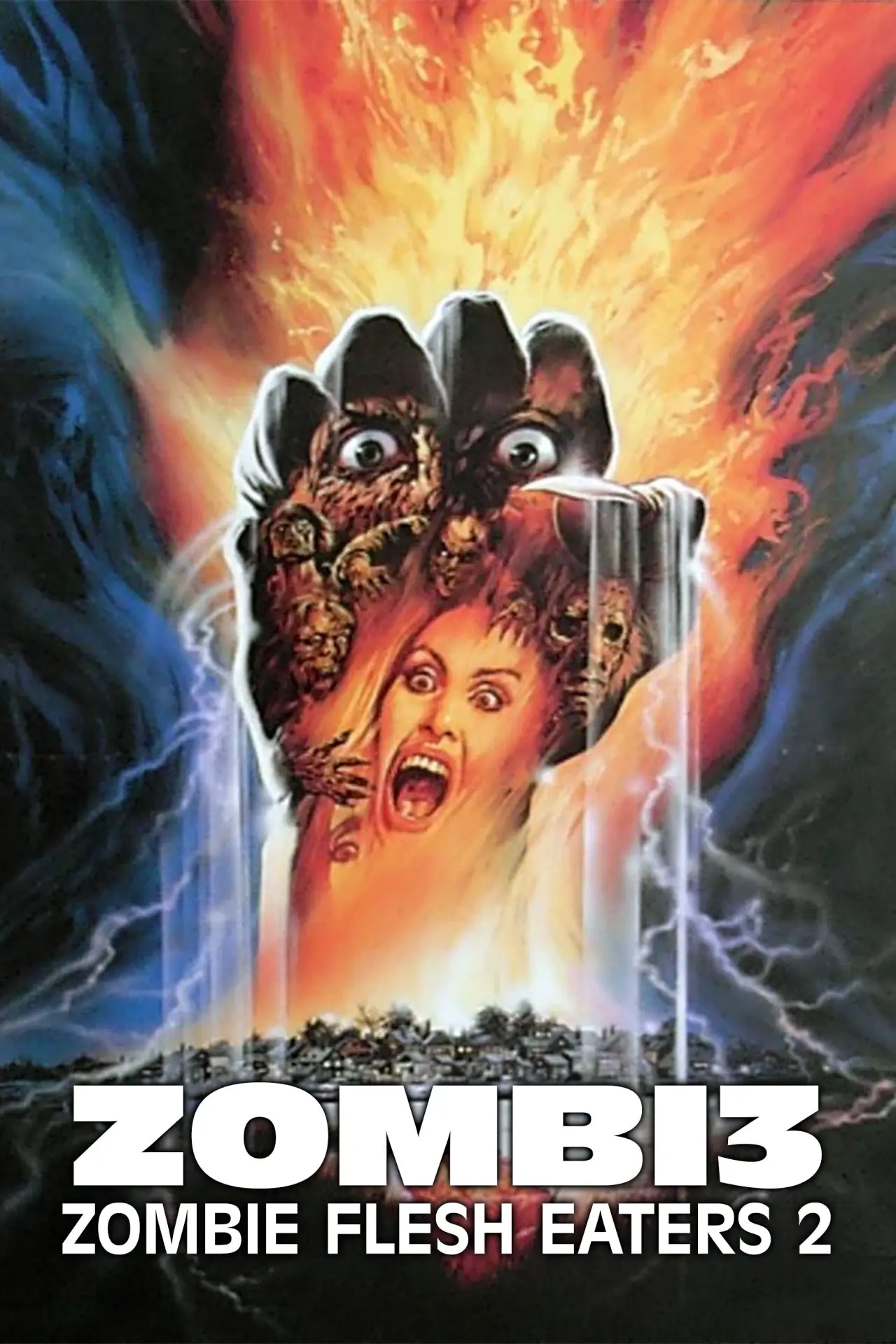 Plakat filmowy "Zombi 3"