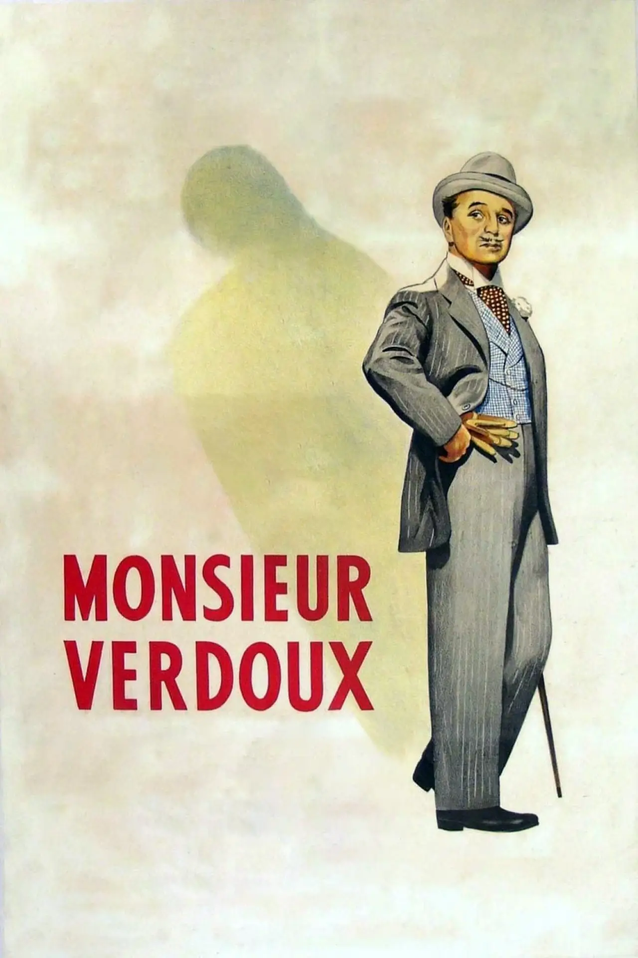 Plakat filmowy "Pan Verdoux"