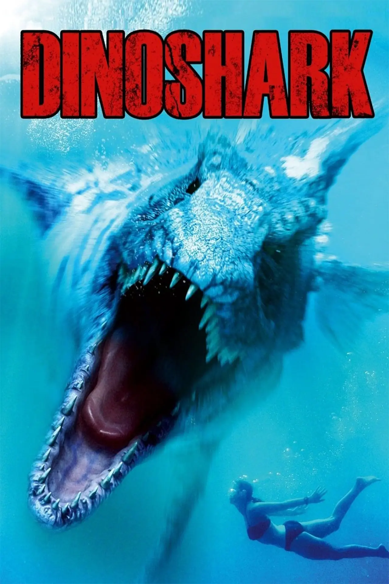 Plakat filmowy "Dinoshark"