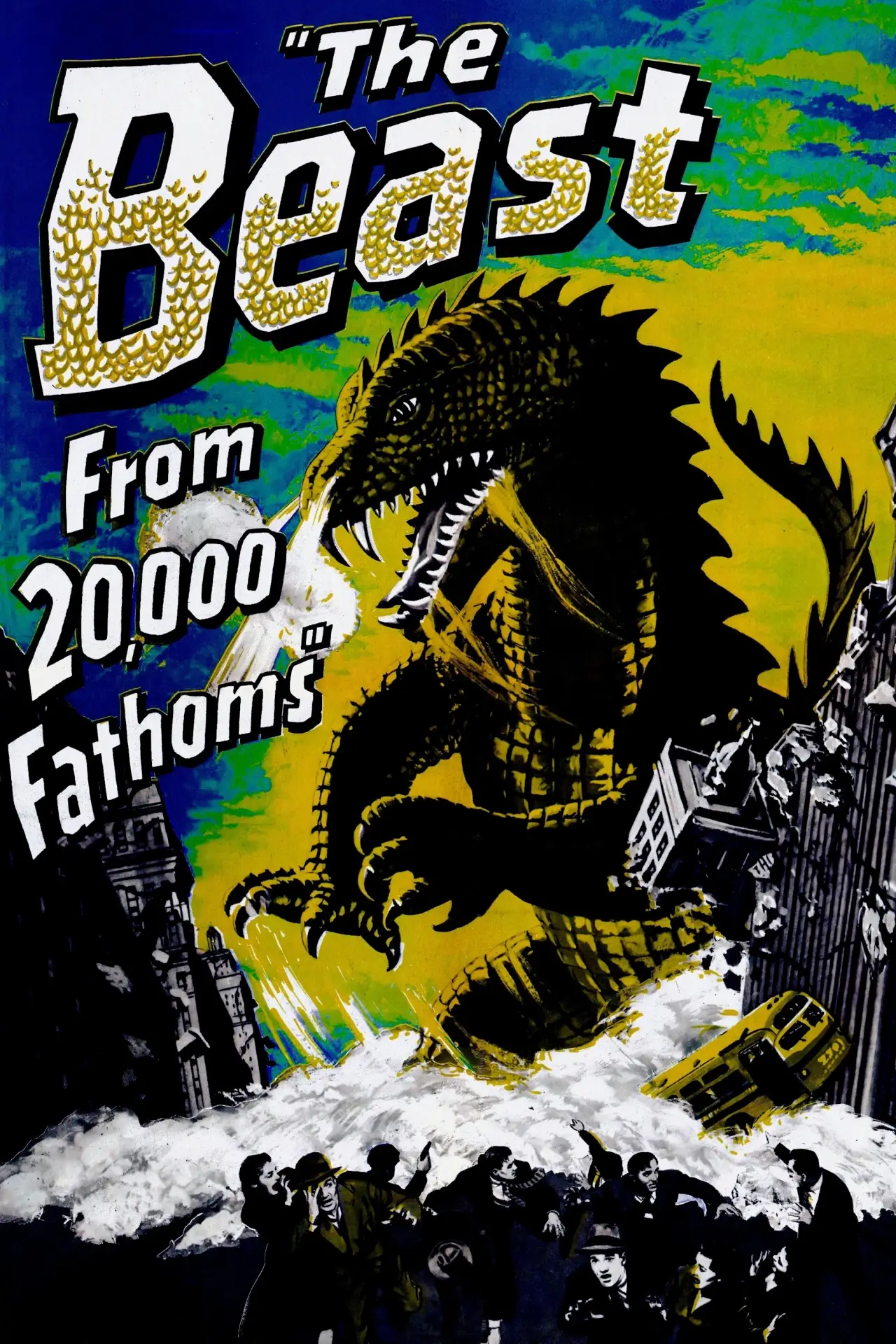 Plakat filmowy "The Beast from 20,000 Fathoms"