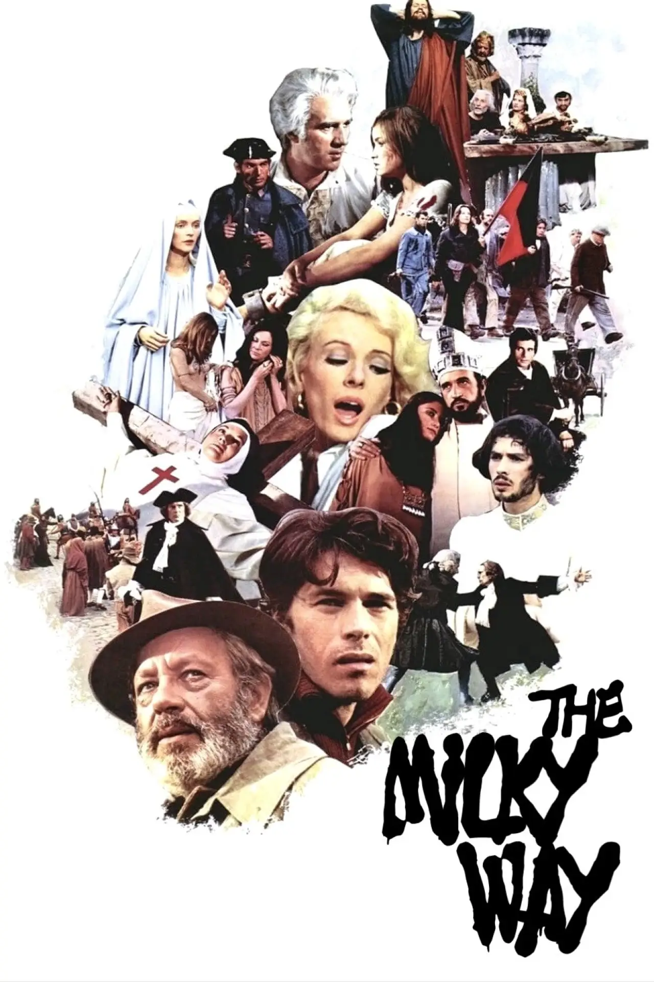 Plakat filmowy "Droga mleczna"