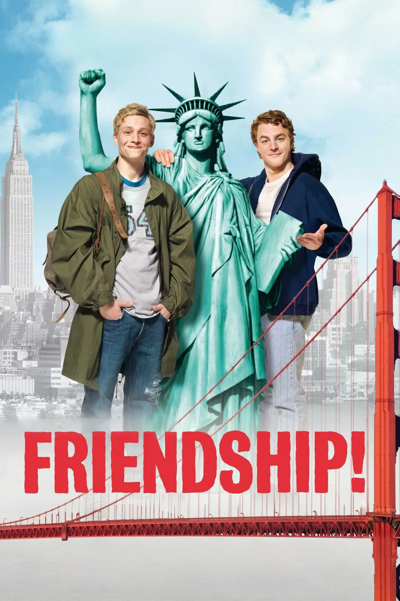 Plakat filmowy "Friendship!"