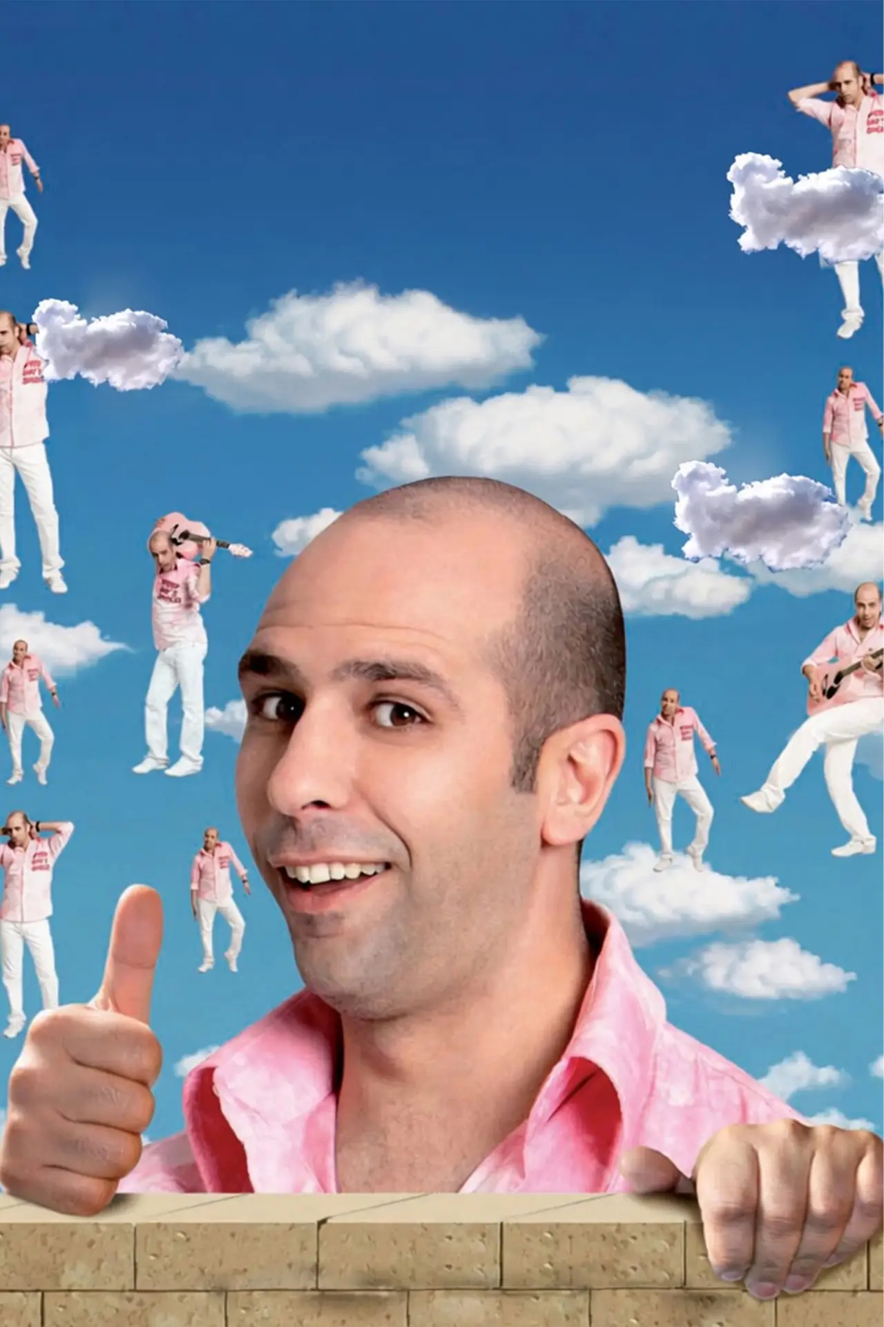 Plakat filmowy "Cado dalle nubi"
