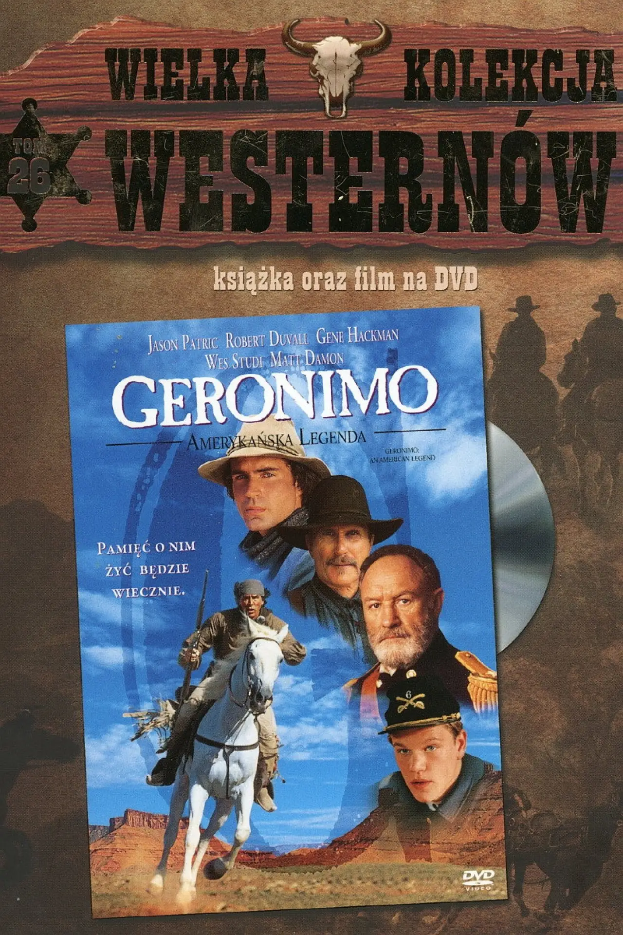 Plakat filmowy "Geronimo: Amerykańska legenda"