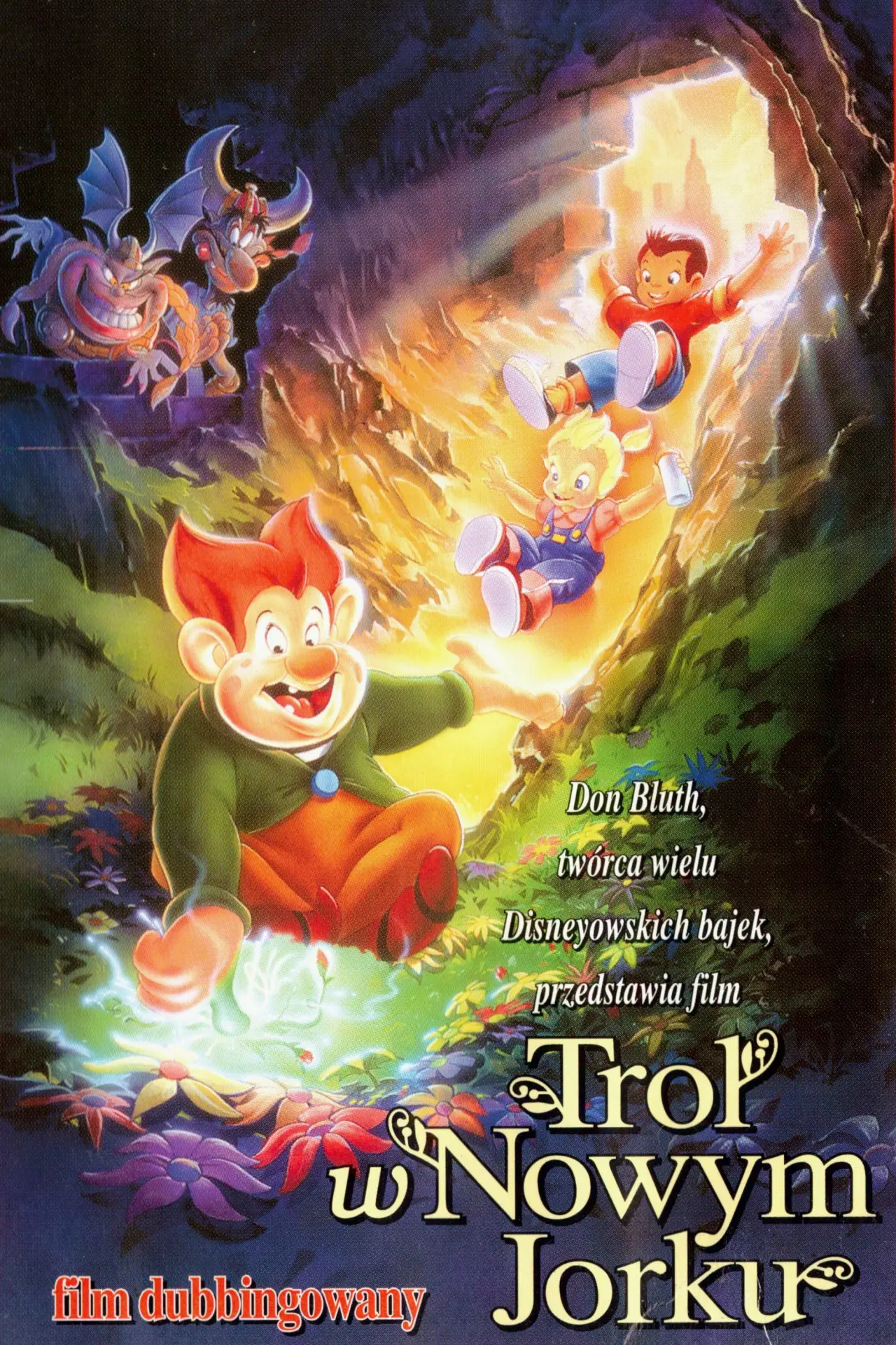 Plakat filmowy "Troll w Nowym Jorku"