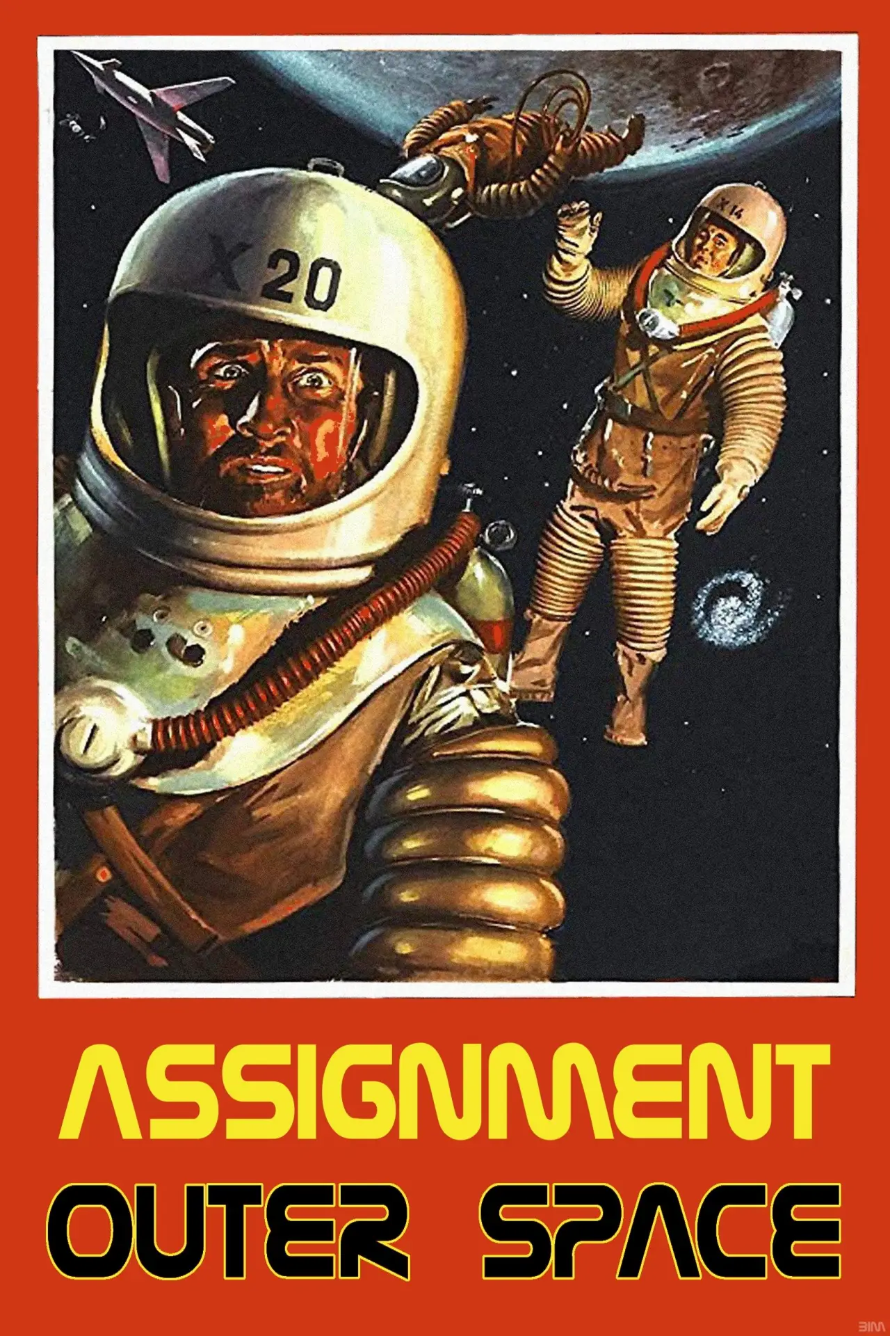 Plakat filmowy "Space Men"