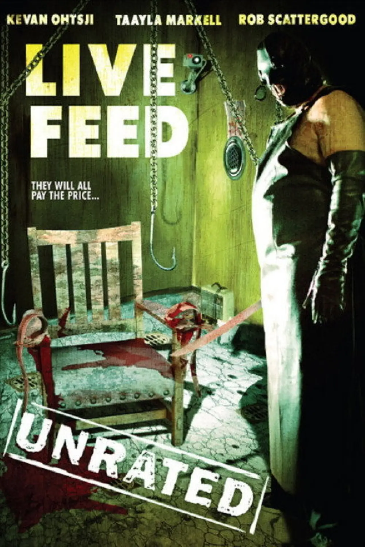 Plakat filmowy "Live Feed"