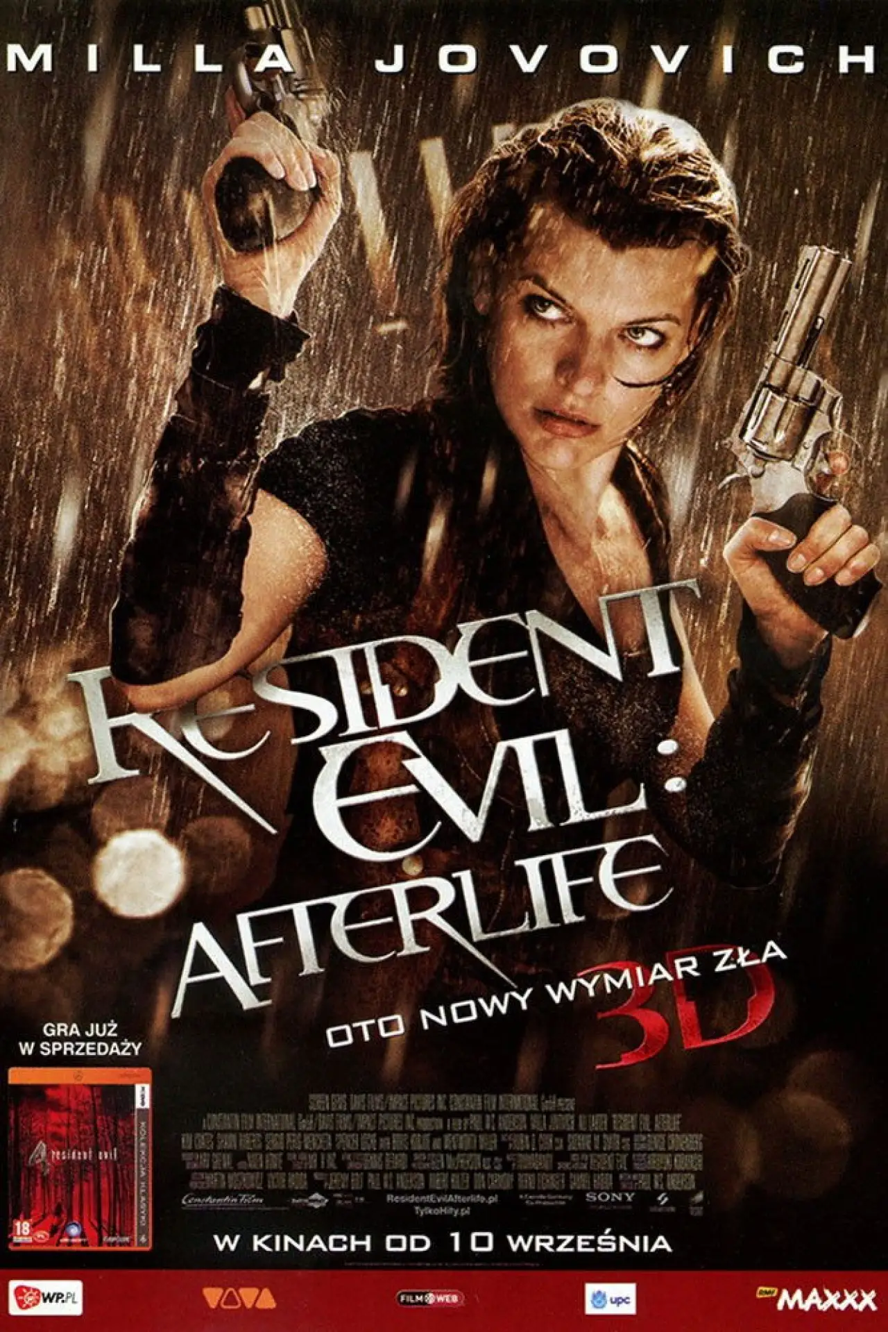 Plakat filmowy "Resident Evil: Zaświaty"