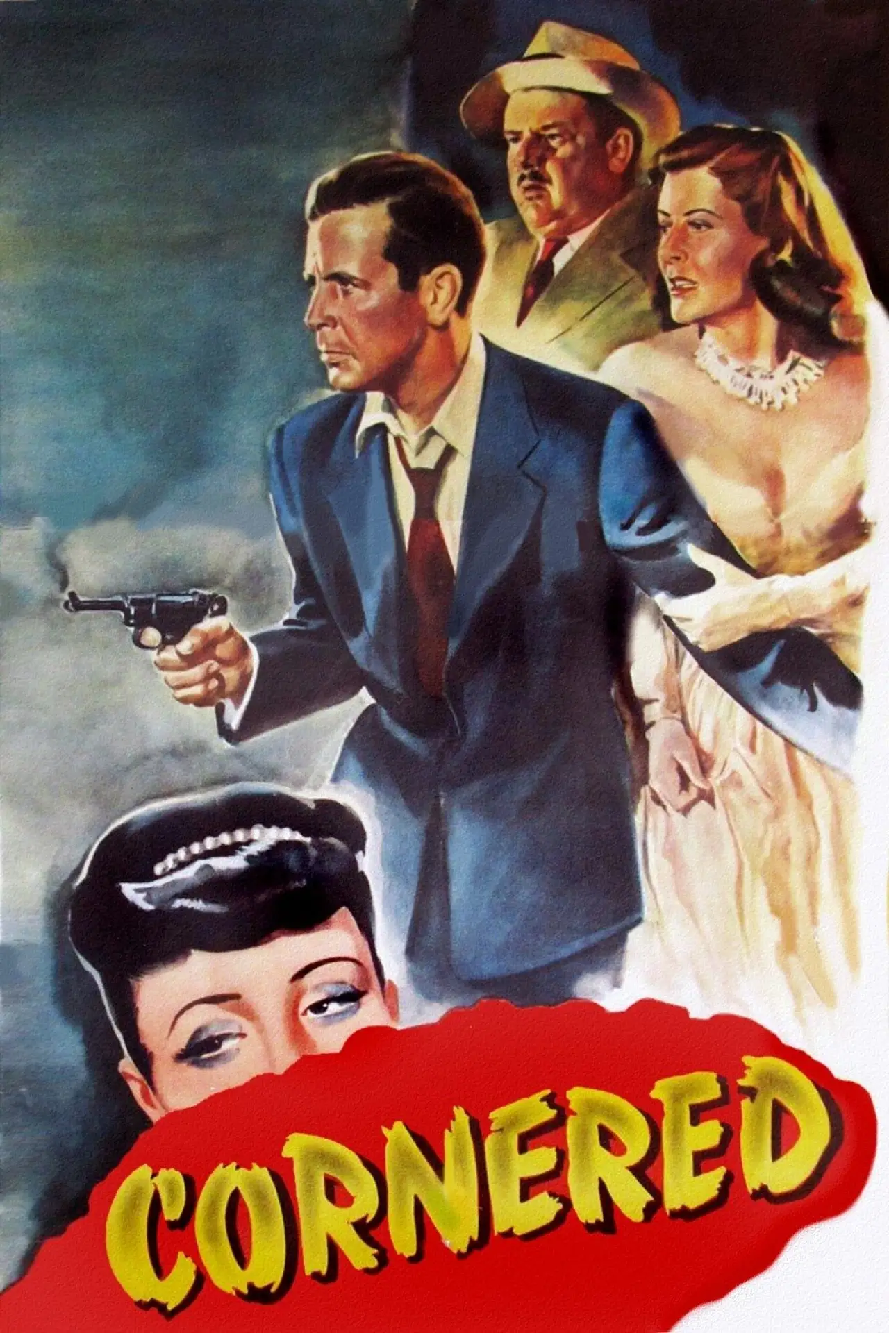 Plakat filmowy "Cornered"
