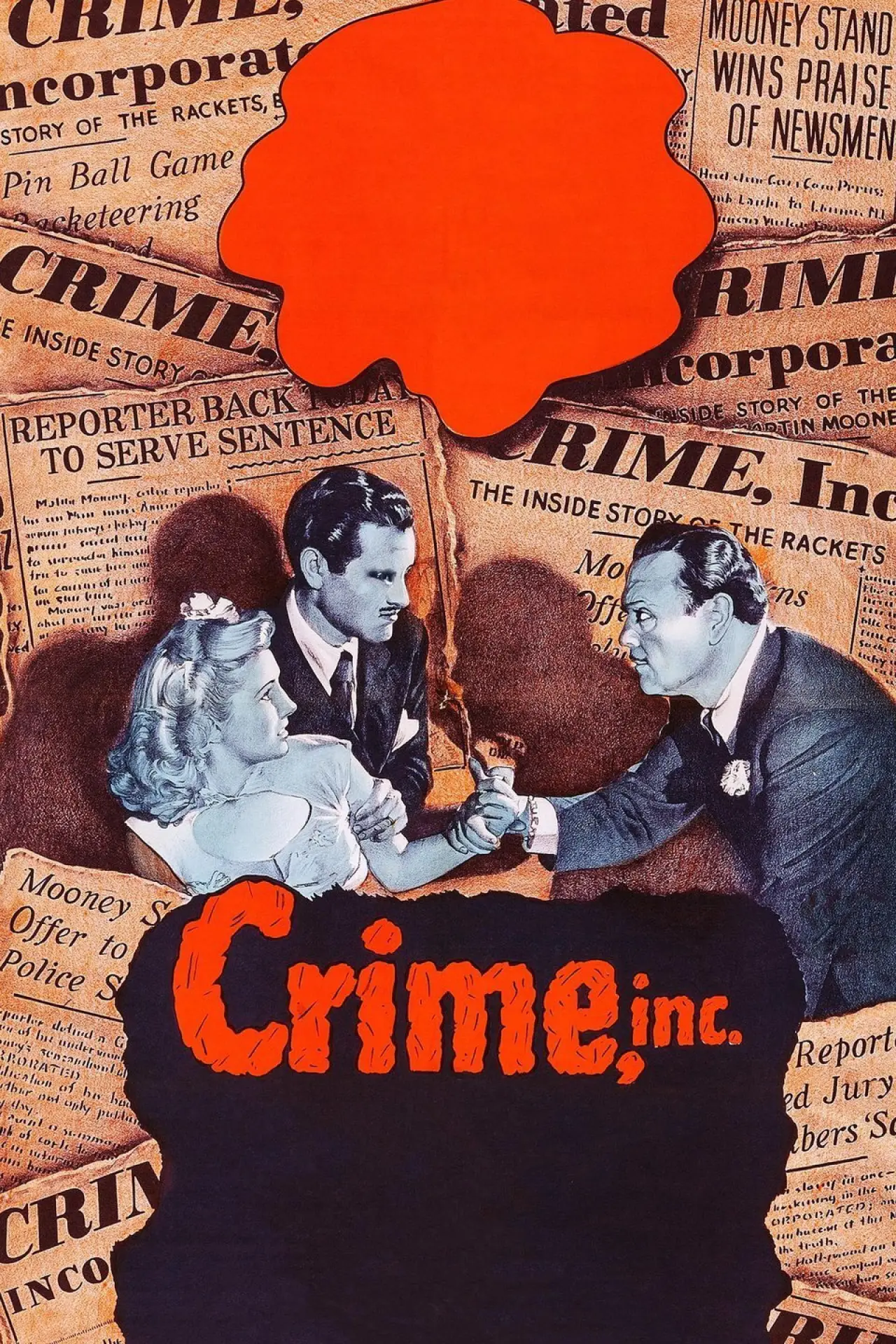 Plakat filmowy "Crime, Inc."
