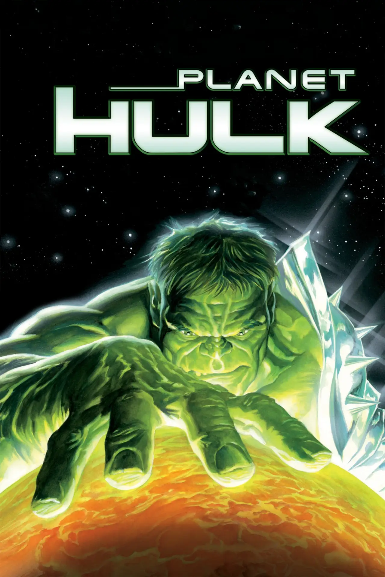 Plakat filmowy "Hulk na obcej planecie"