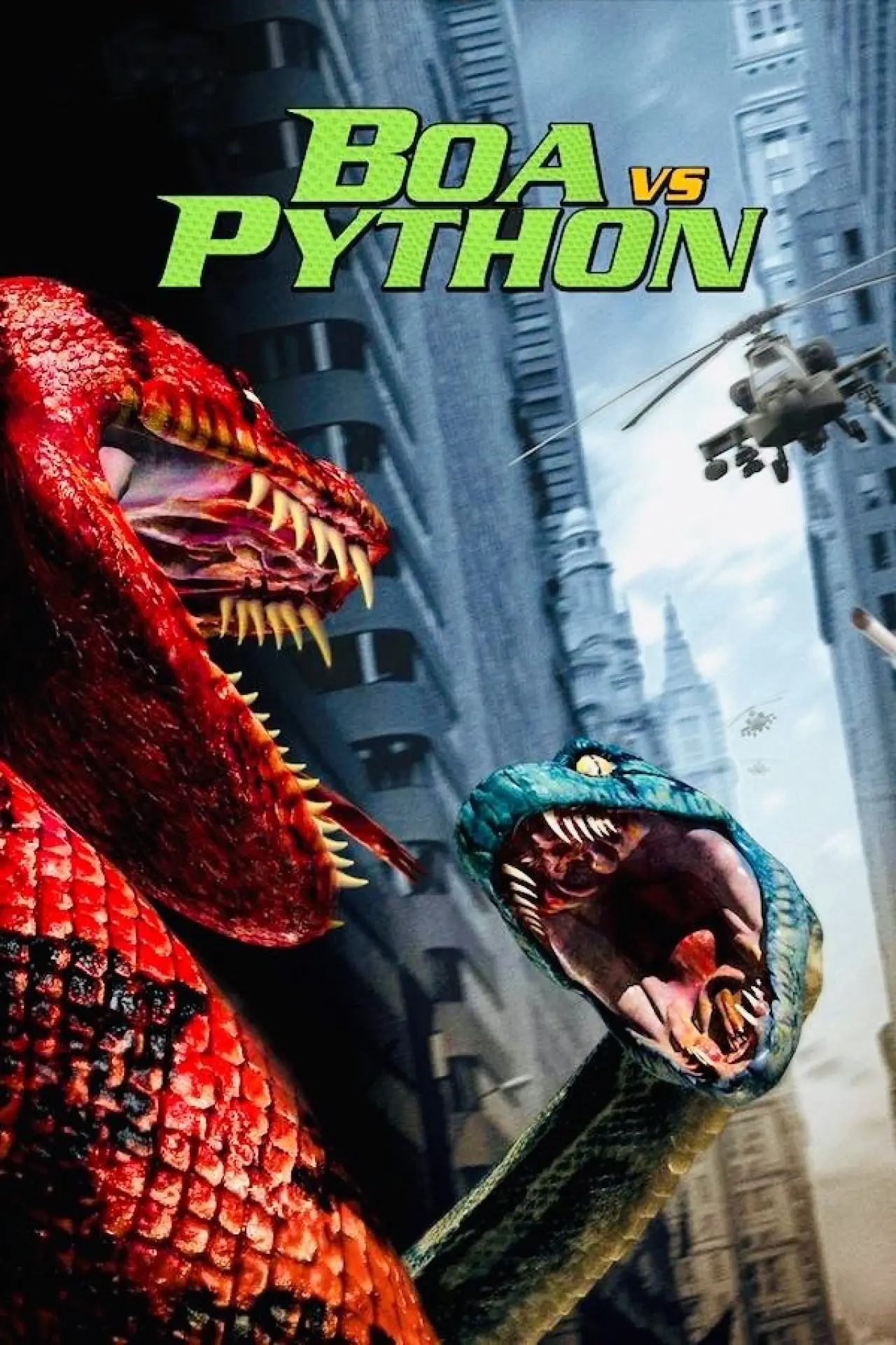 Plakat filmowy "Boa vs. Python"