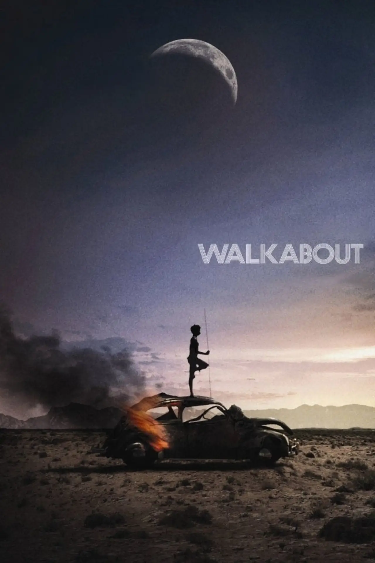 Plakat filmowy "Walkabout"
