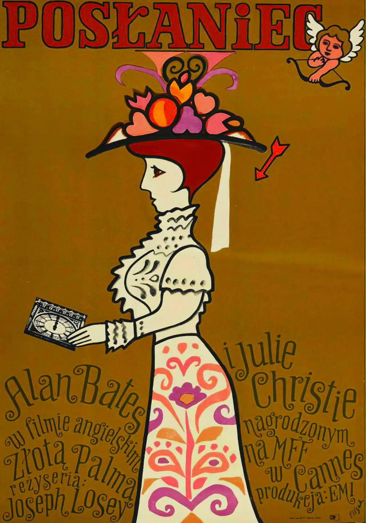 Plakat filmowy "Posłaniec"