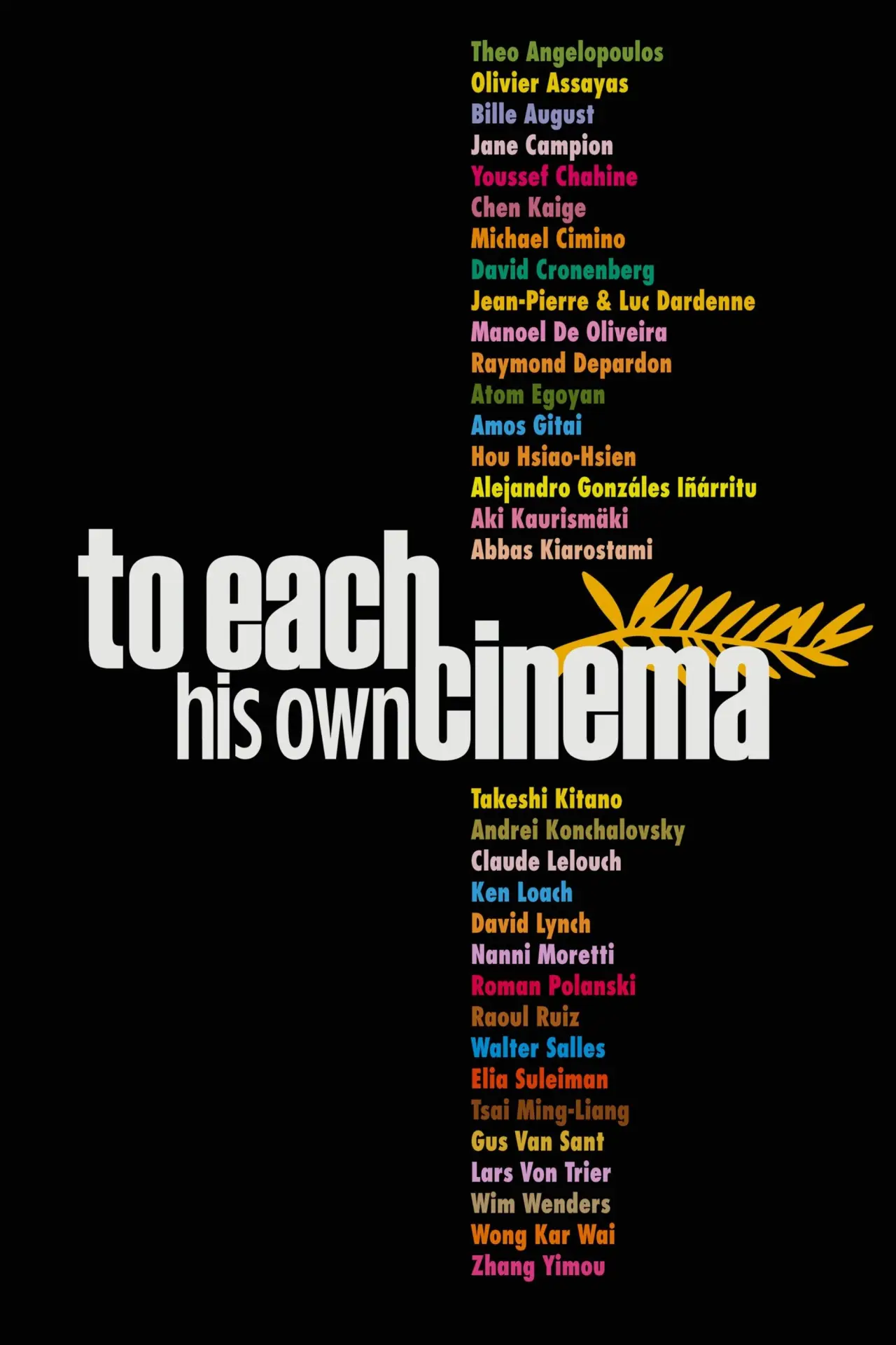 Plakat filmowy "Kocham kino"