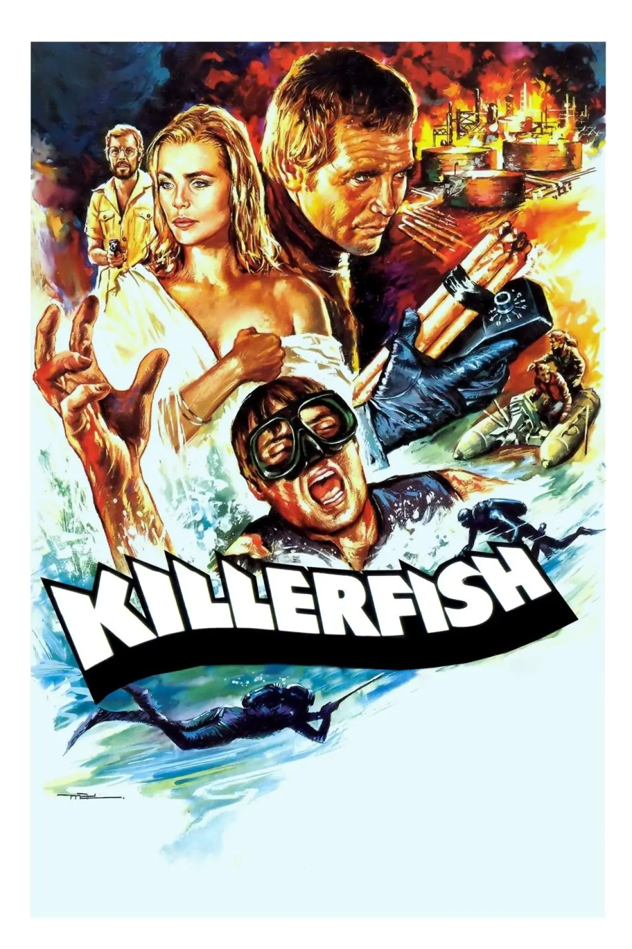 Plakat filmowy "Killer Fish"