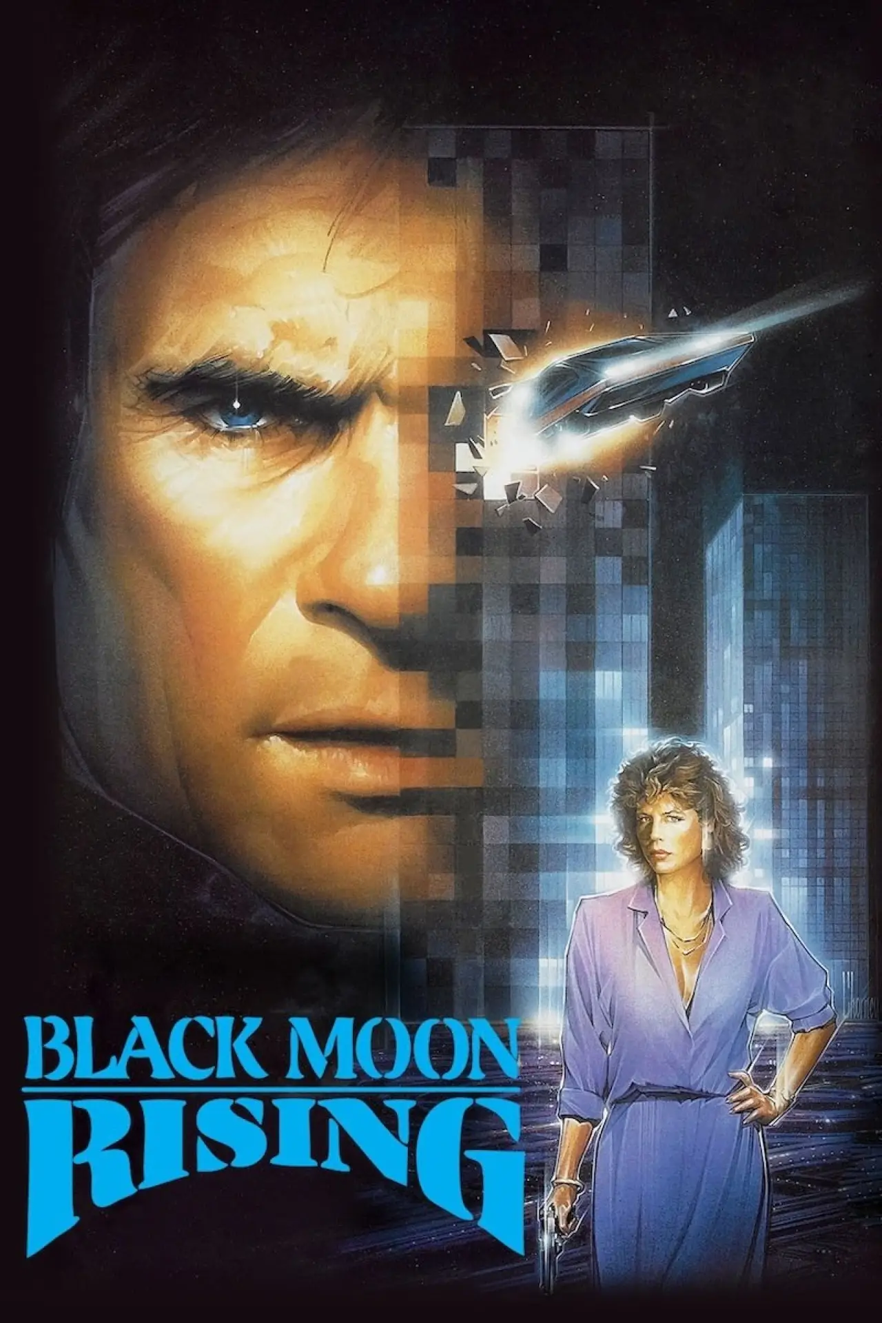 Plakat filmowy "Wschód Czarnego Księżyca"