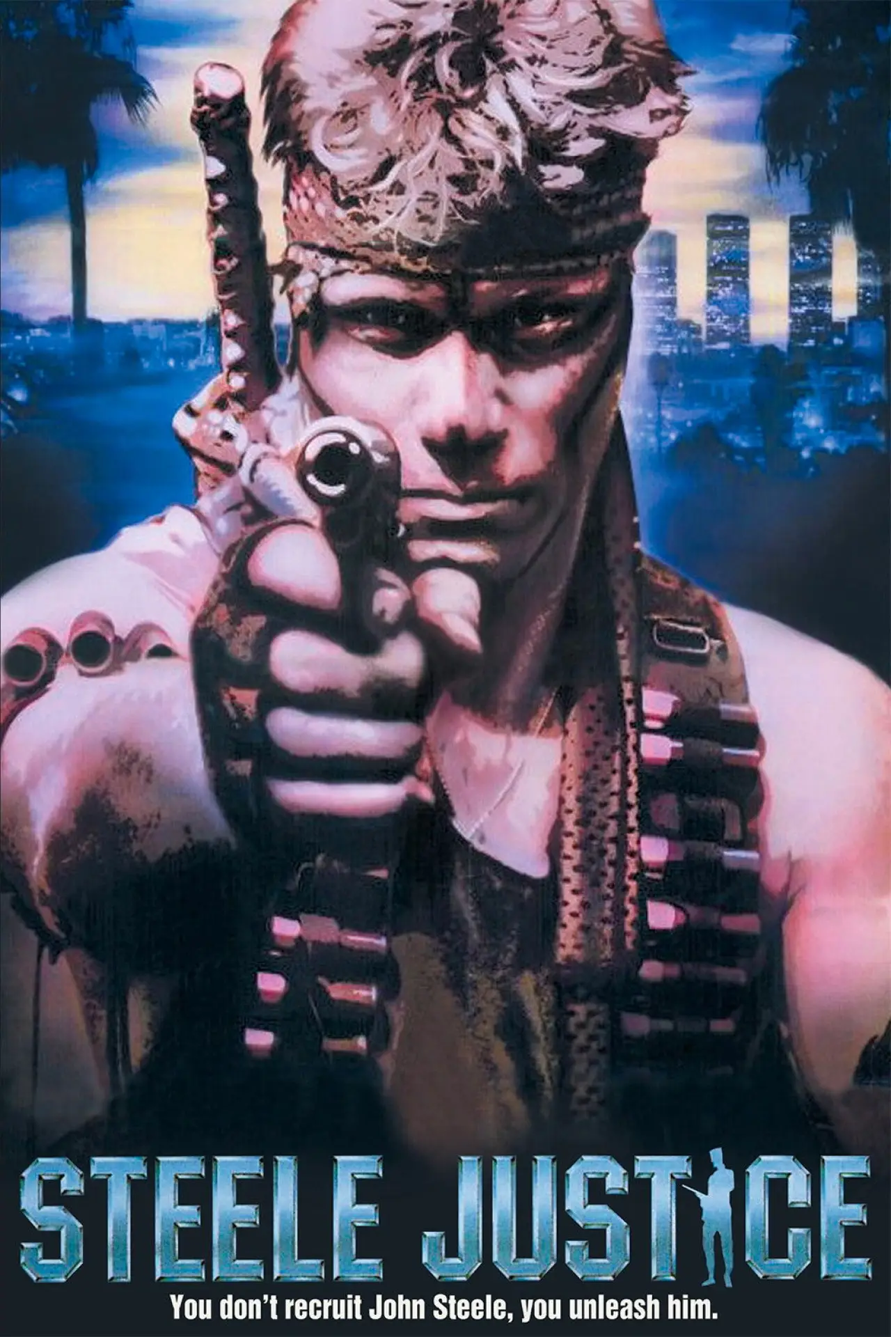 Plakat filmowy "Porachunki Steele