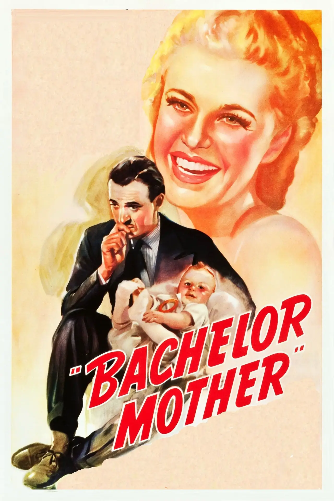 Plakat filmowy "Bachelor Mother"