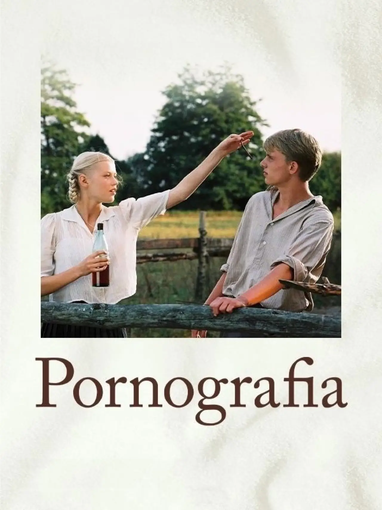 Plakat filmowy "Pornografia"