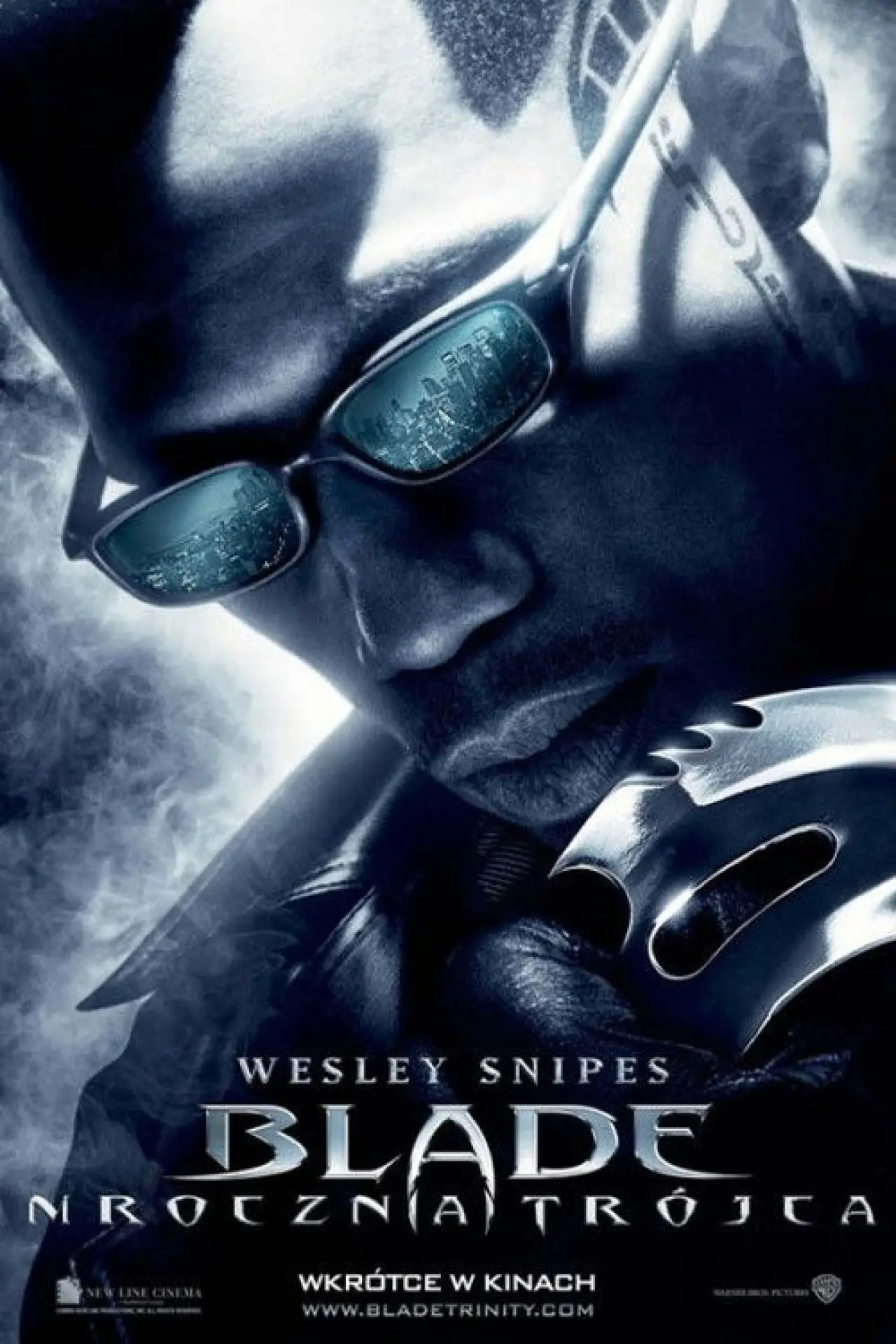 Plakat filmowy "Blade: Mroczna Trójca"
