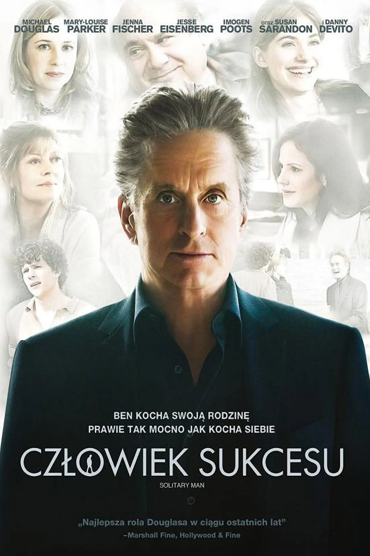 Plakat filmowy "Człowiek sukcesu"