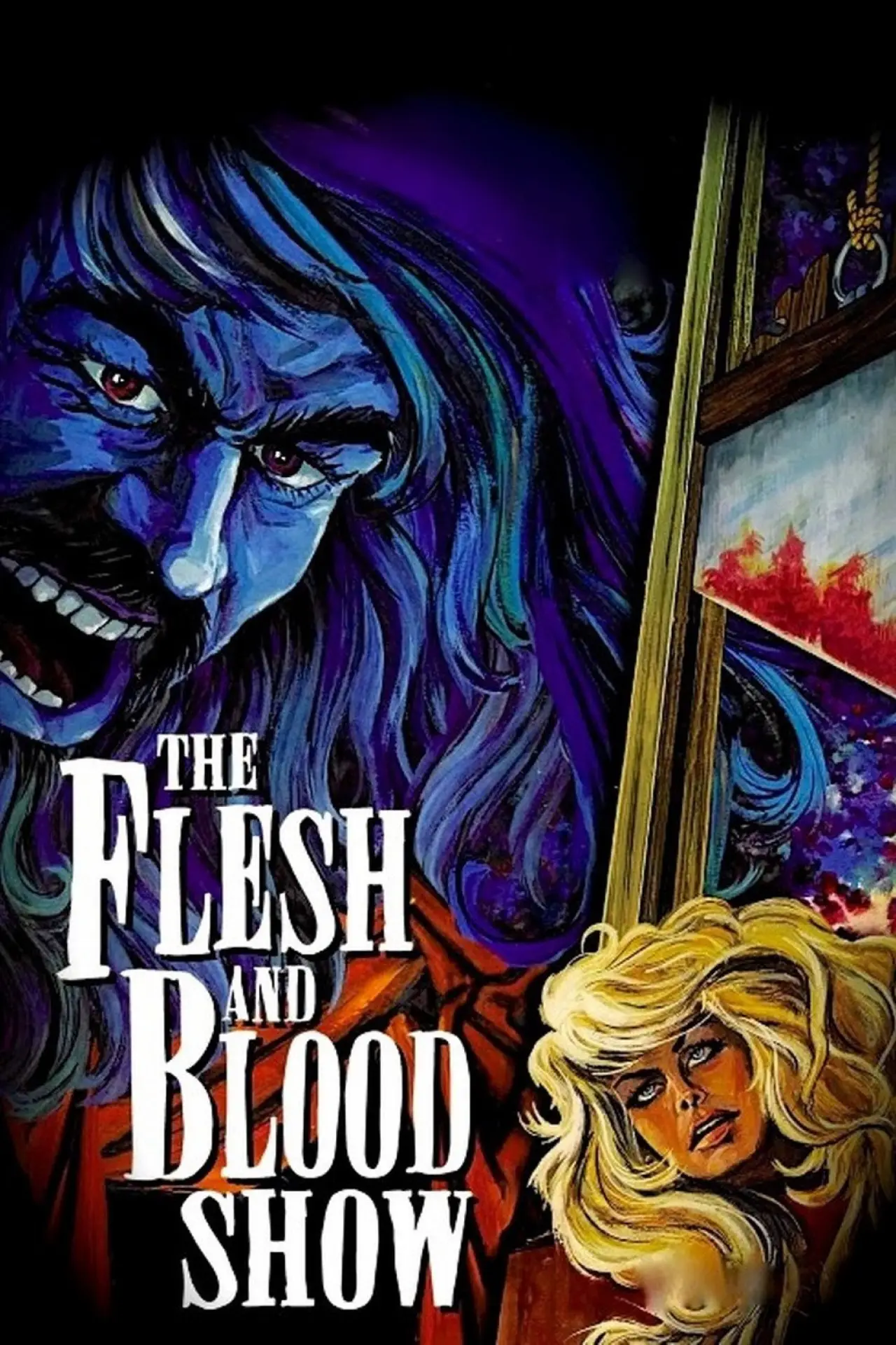 Plakat filmowy "The Flesh and Blood Show"