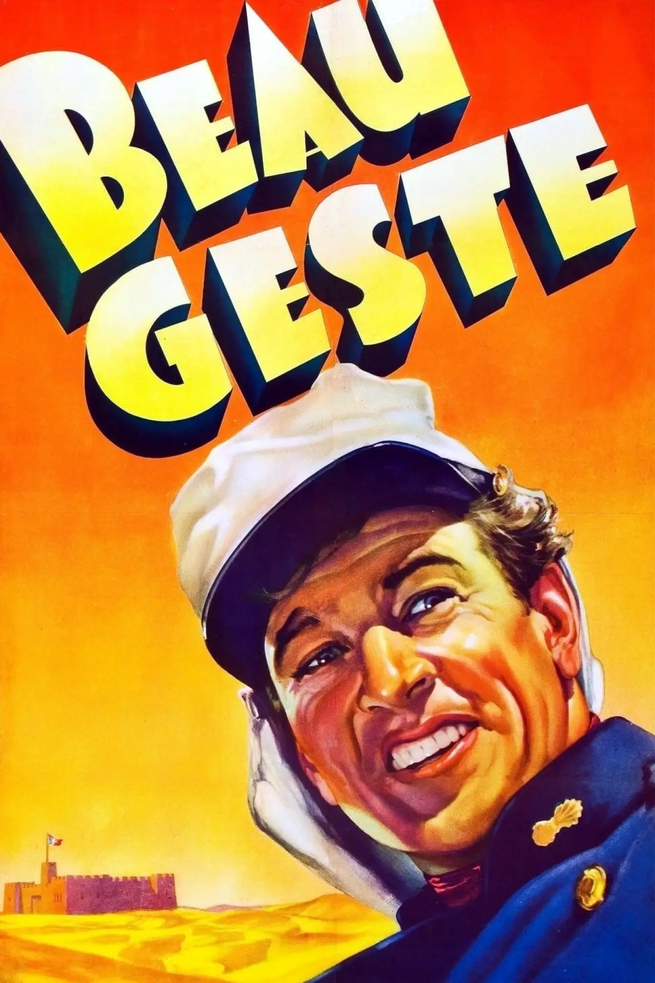 Plakat filmowy "Beau Geste"