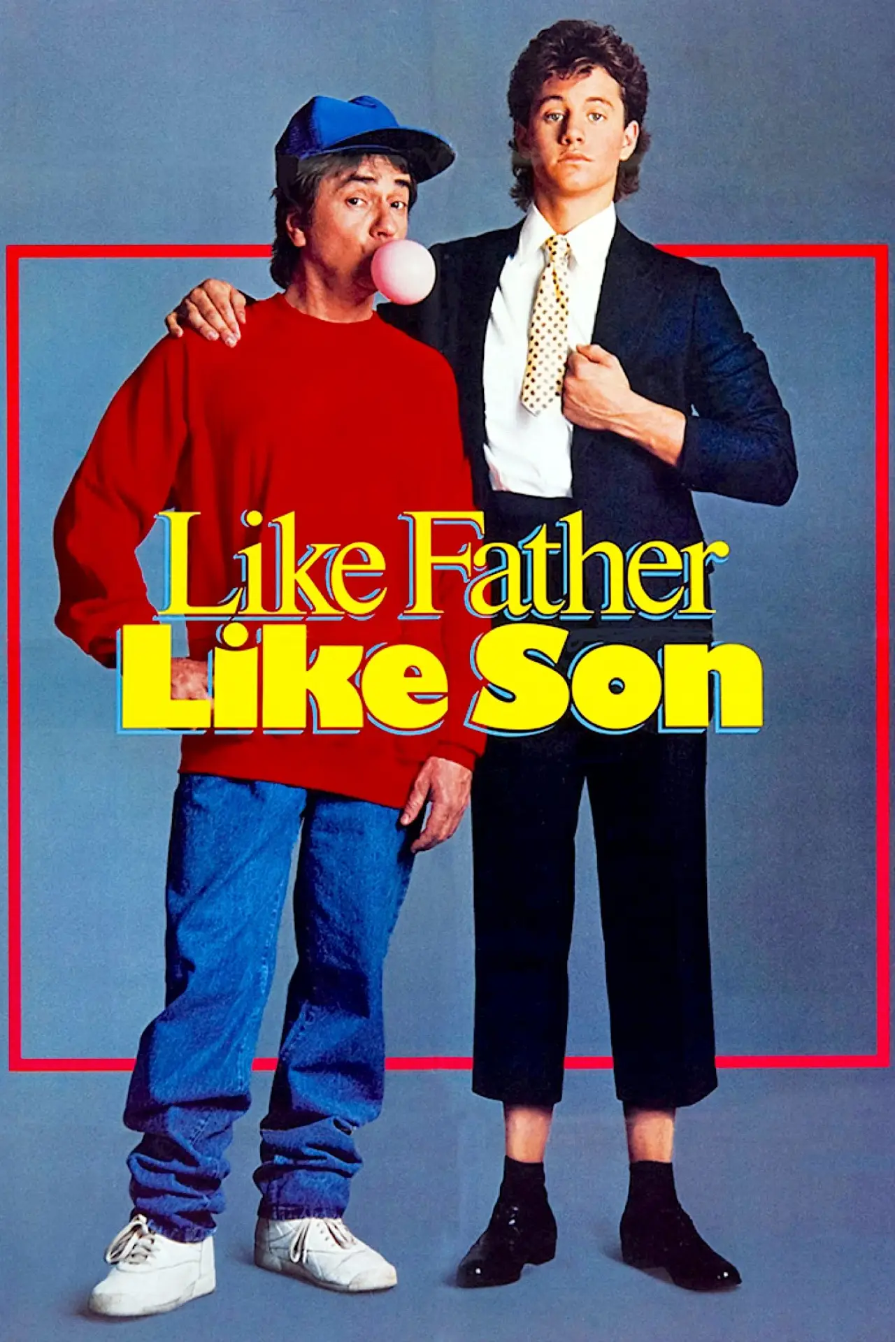 Plakat filmowy "Jaki ojciec ,taki syn"