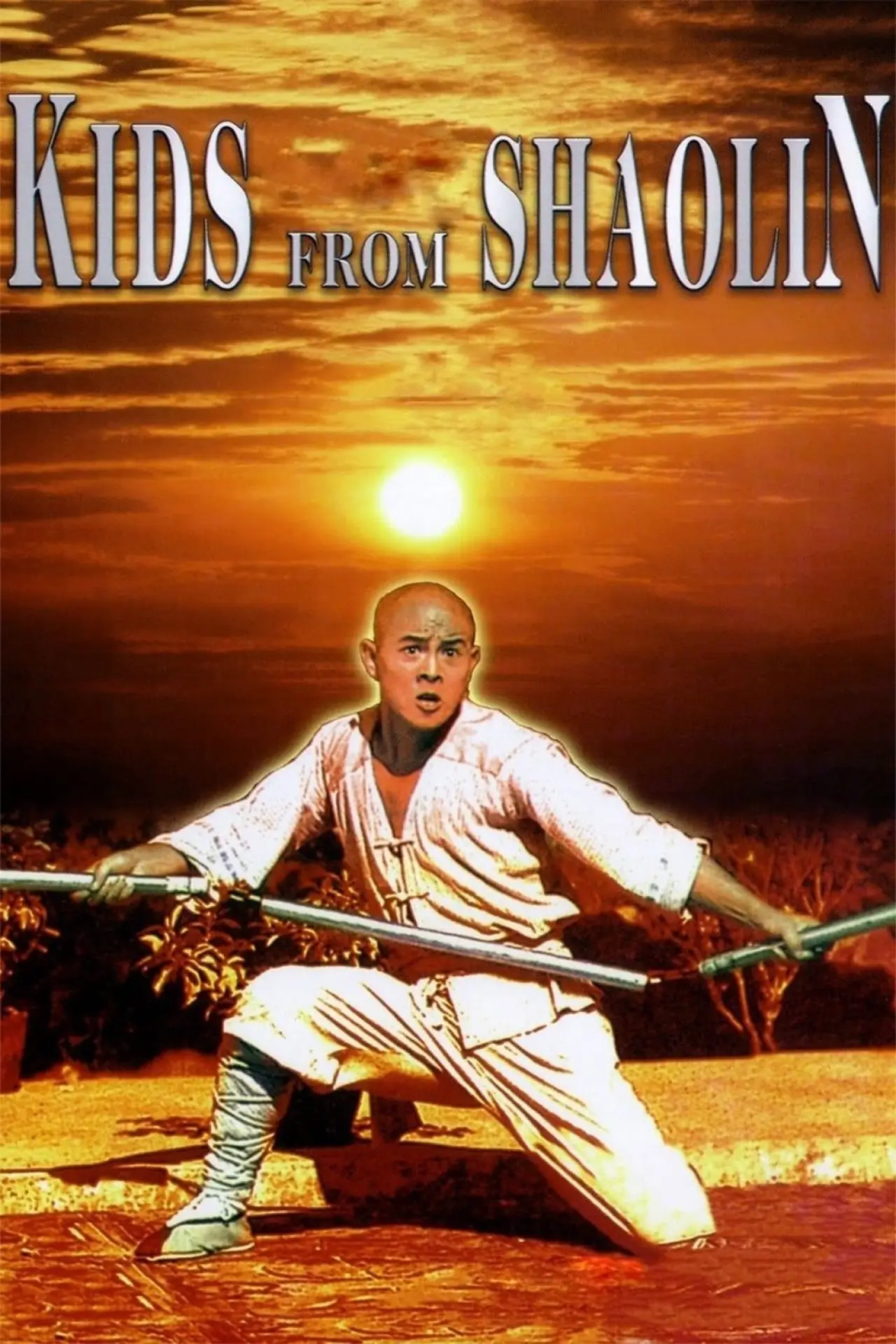 Plakat filmowy "Dzieci z Shaolin"