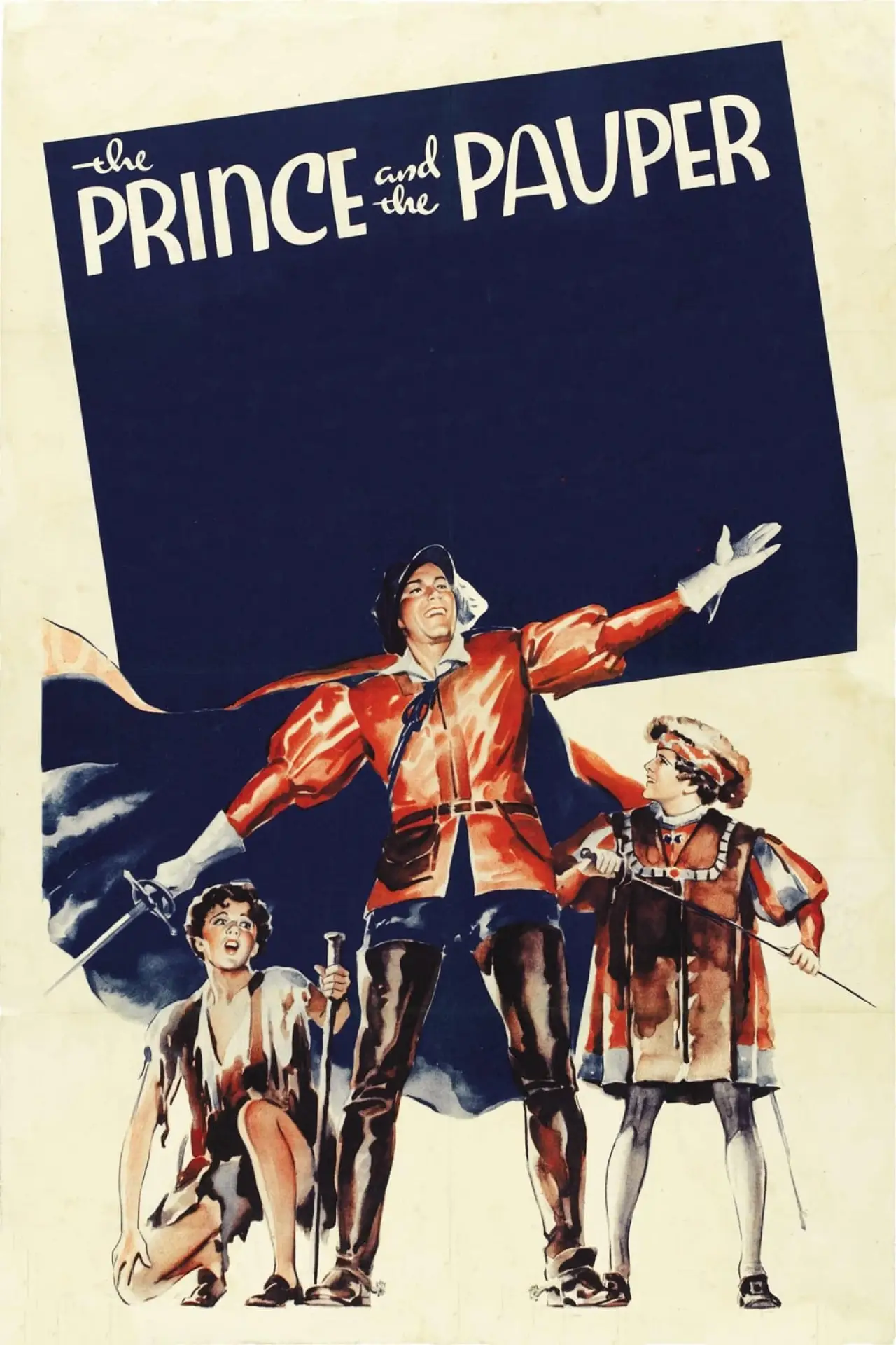 Plakat filmowy "The Prince and the Pauper"