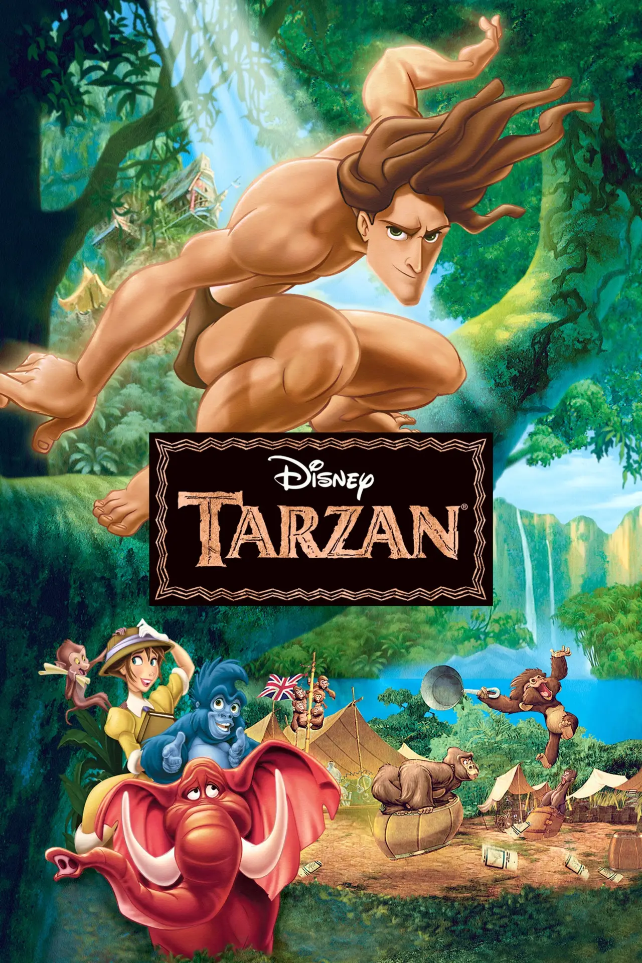 Plakat filmowy "Tarzan"