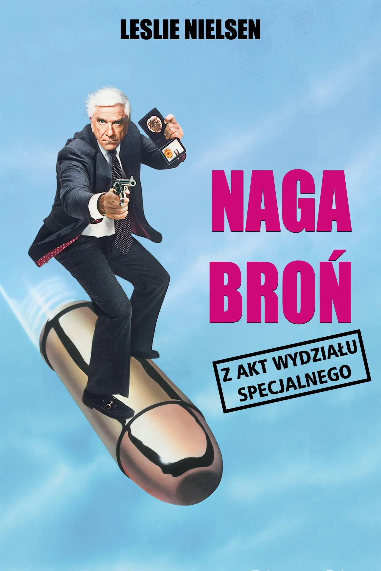 Plakat filmowy "Naga broń: Z akt Wydziału Specjalnego"