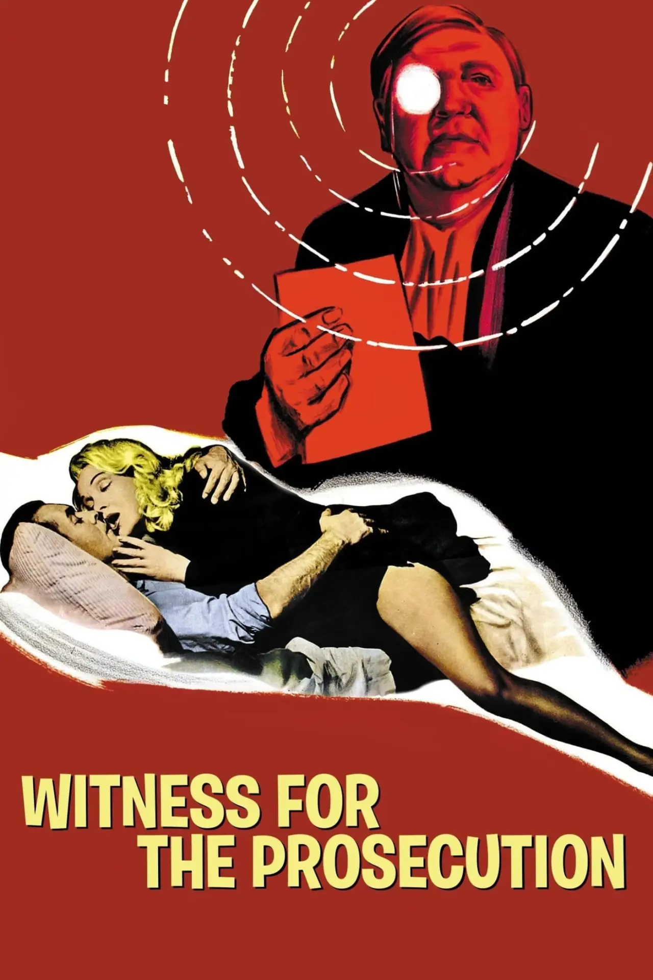 Plakat filmowy "Świadek oskarżenia"