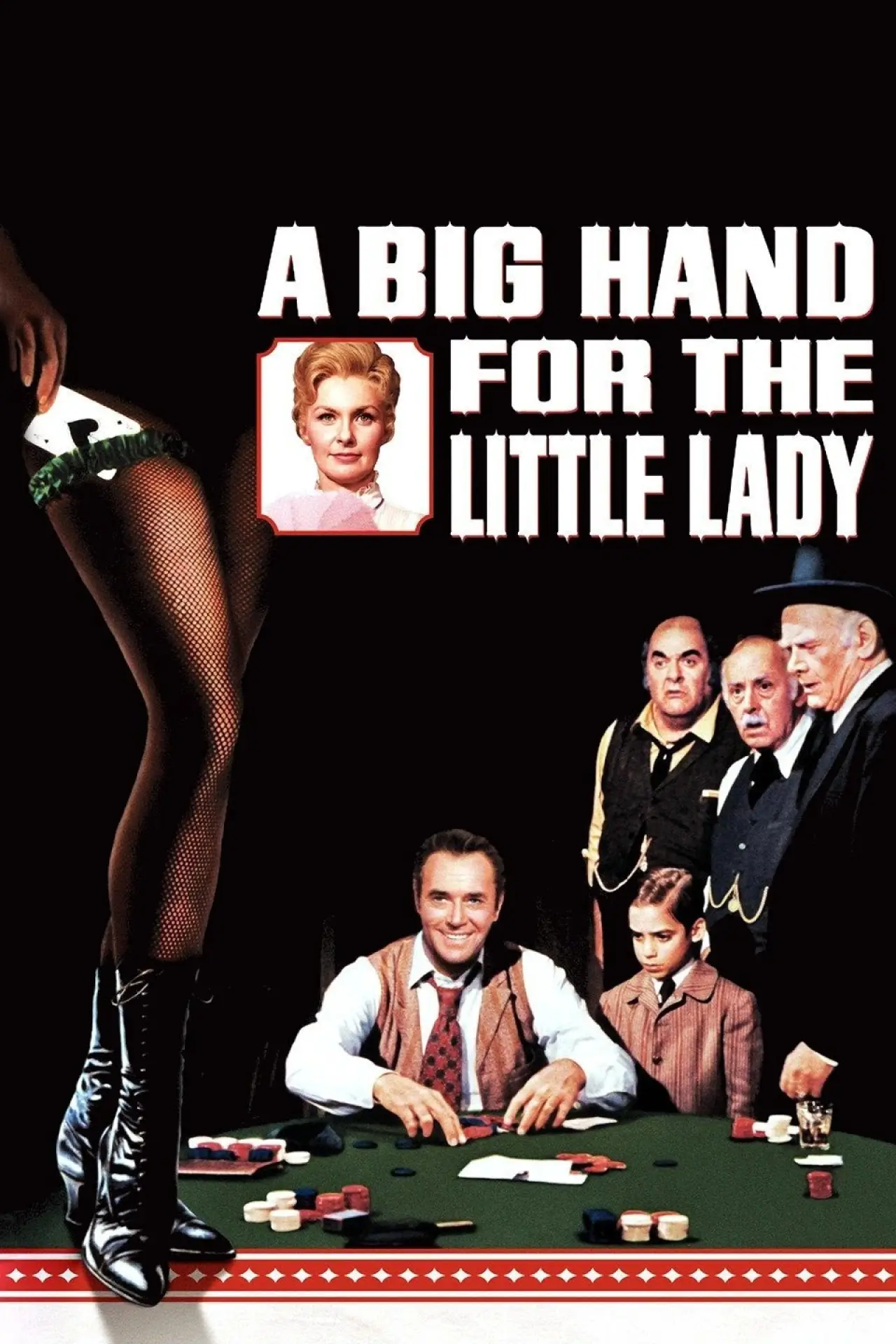Plakat filmowy "A Big Hand for the Little Lady"