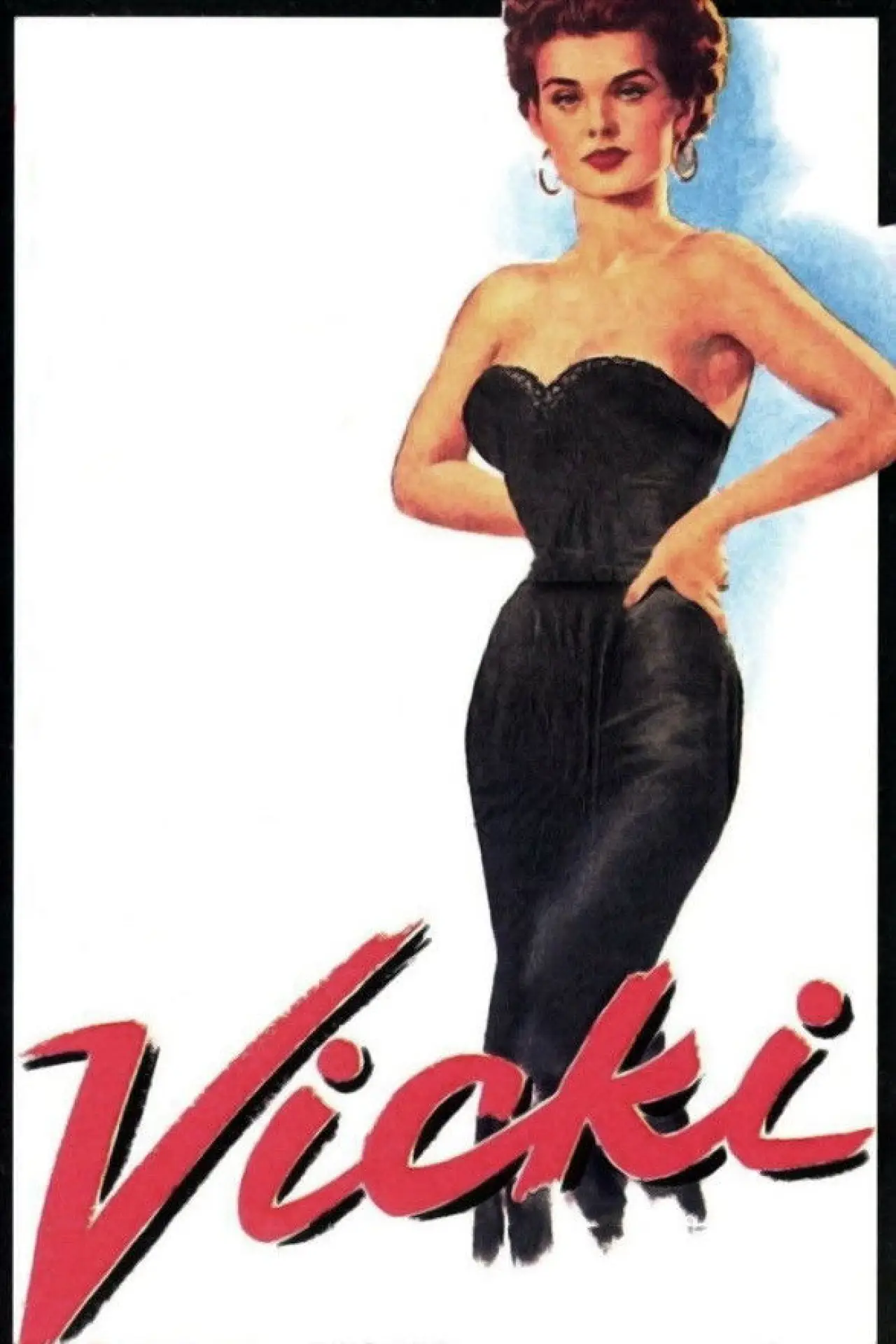 Plakat filmowy "Vicki"