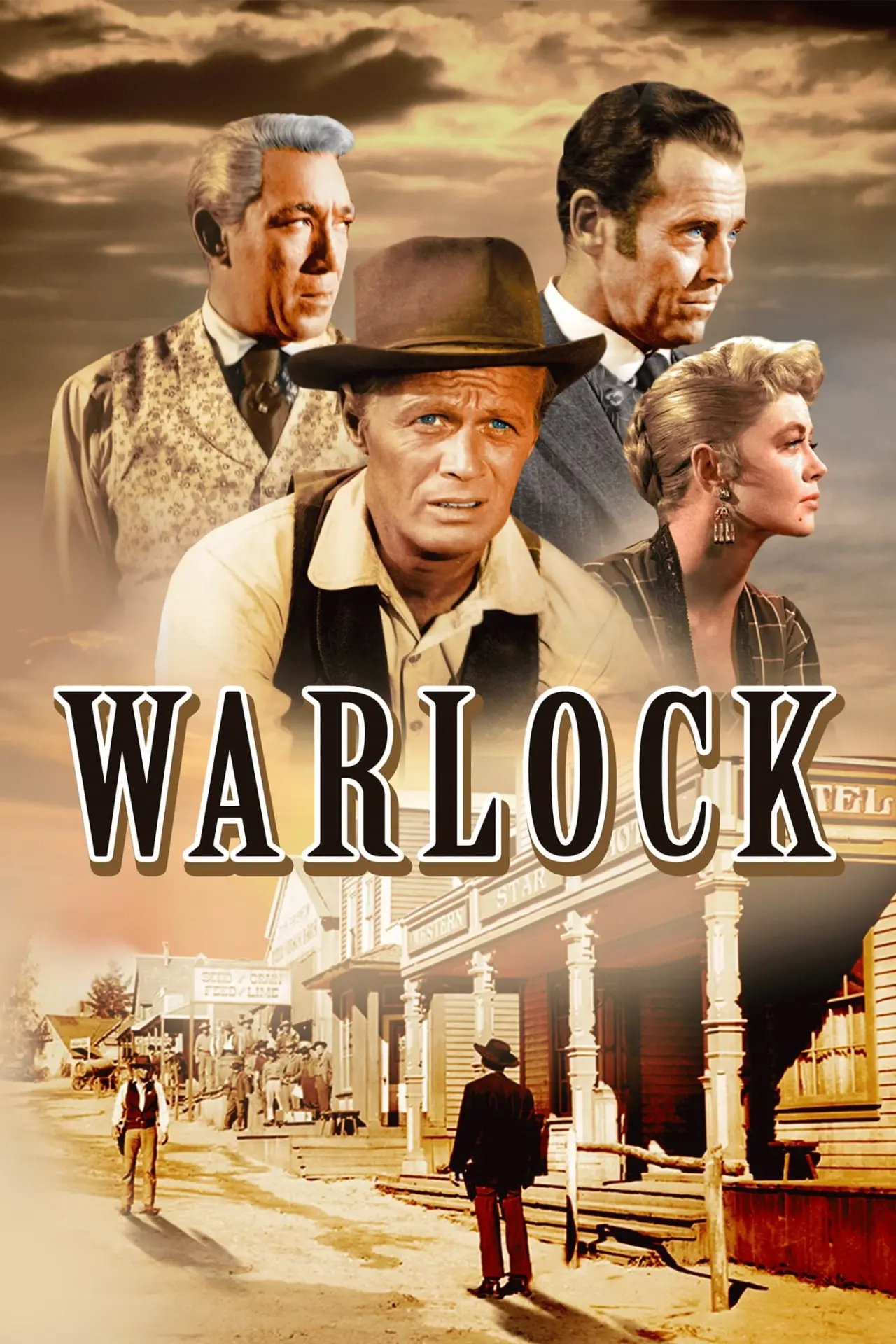 Plakat filmowy "Dwa złote colty"